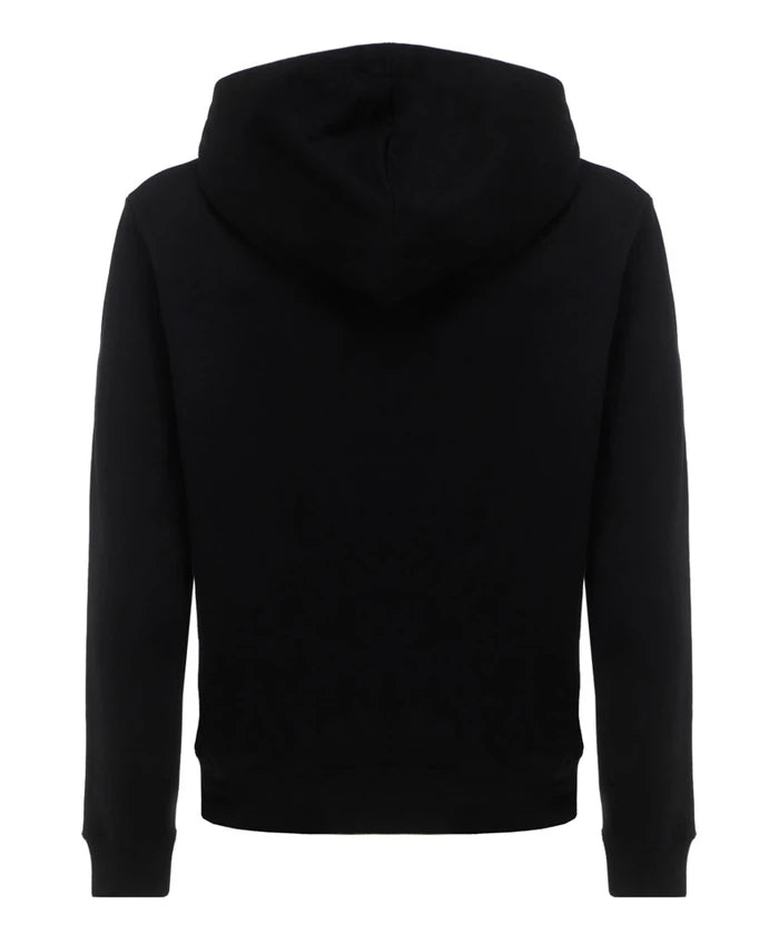 Saint Laurent Sudaderas Hombre Algodón Orgánico Negro