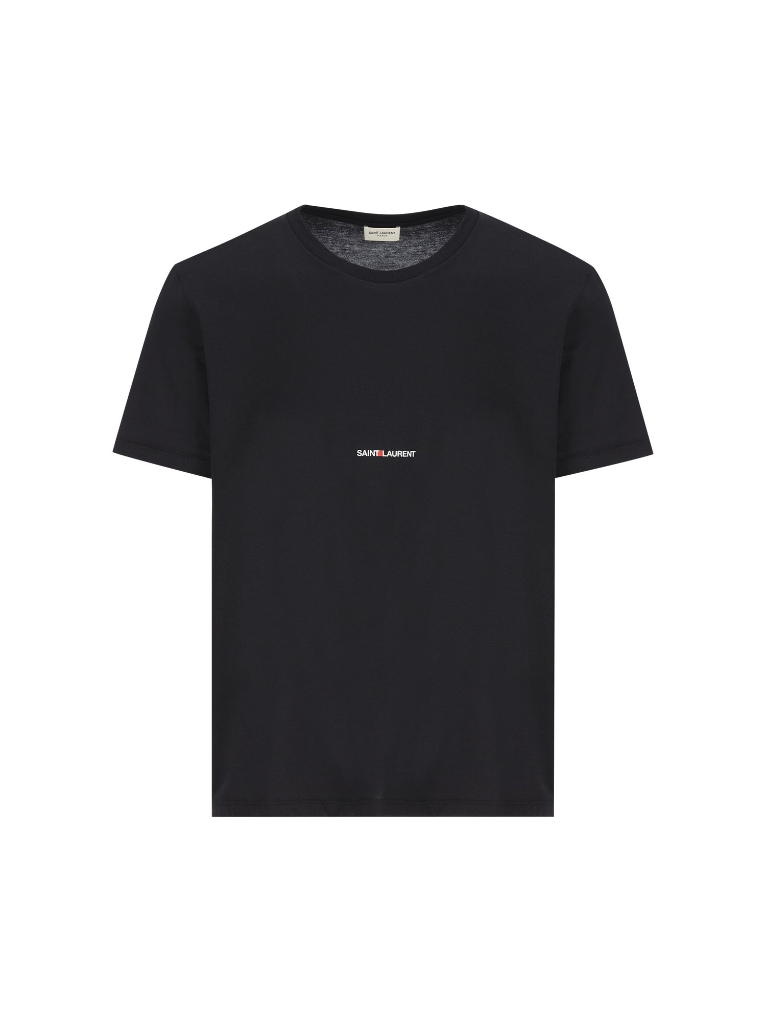 Saint Laurent Abbigliamento رجال Organic Cotton أسود