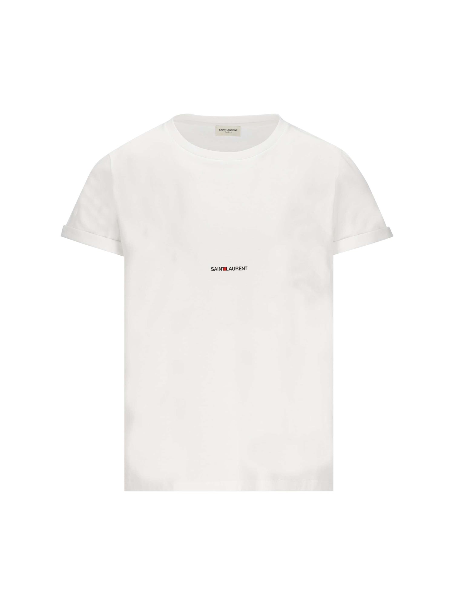 Saint Laurent Abbigliamento Hombre Algodón Orgánico Blanco