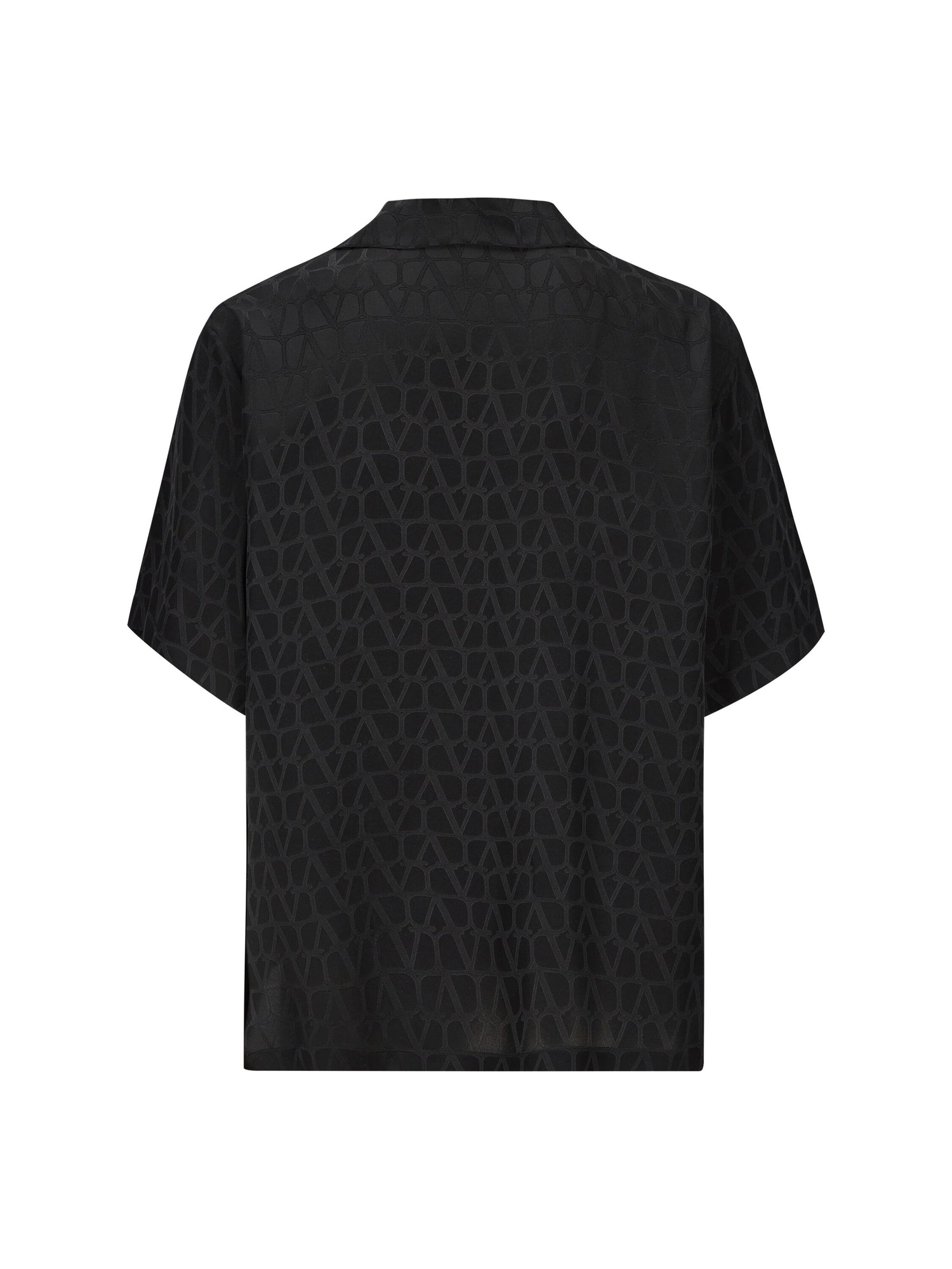 Valentino Garavani Camisas Hombre Seda Negro