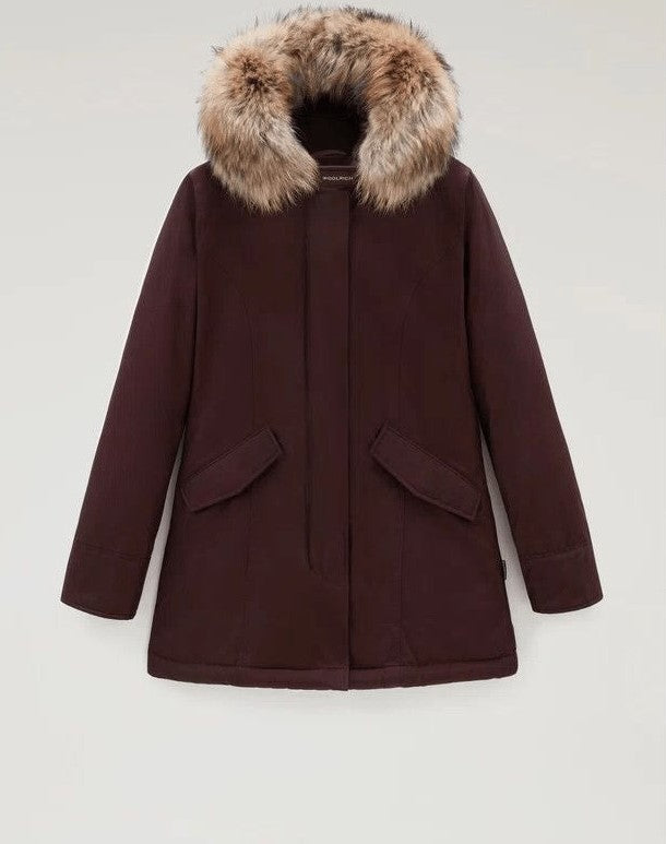 Woolrich Abbigliamento Mujer Algodón Marrón/Marrón Oscuro