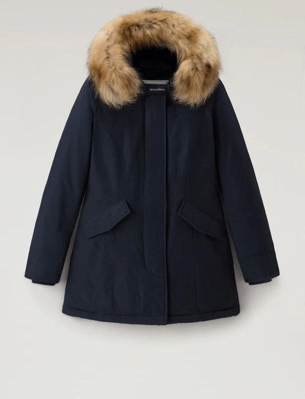 Woolrich Abbigliamento महिला कपास नीला/Dark Navy