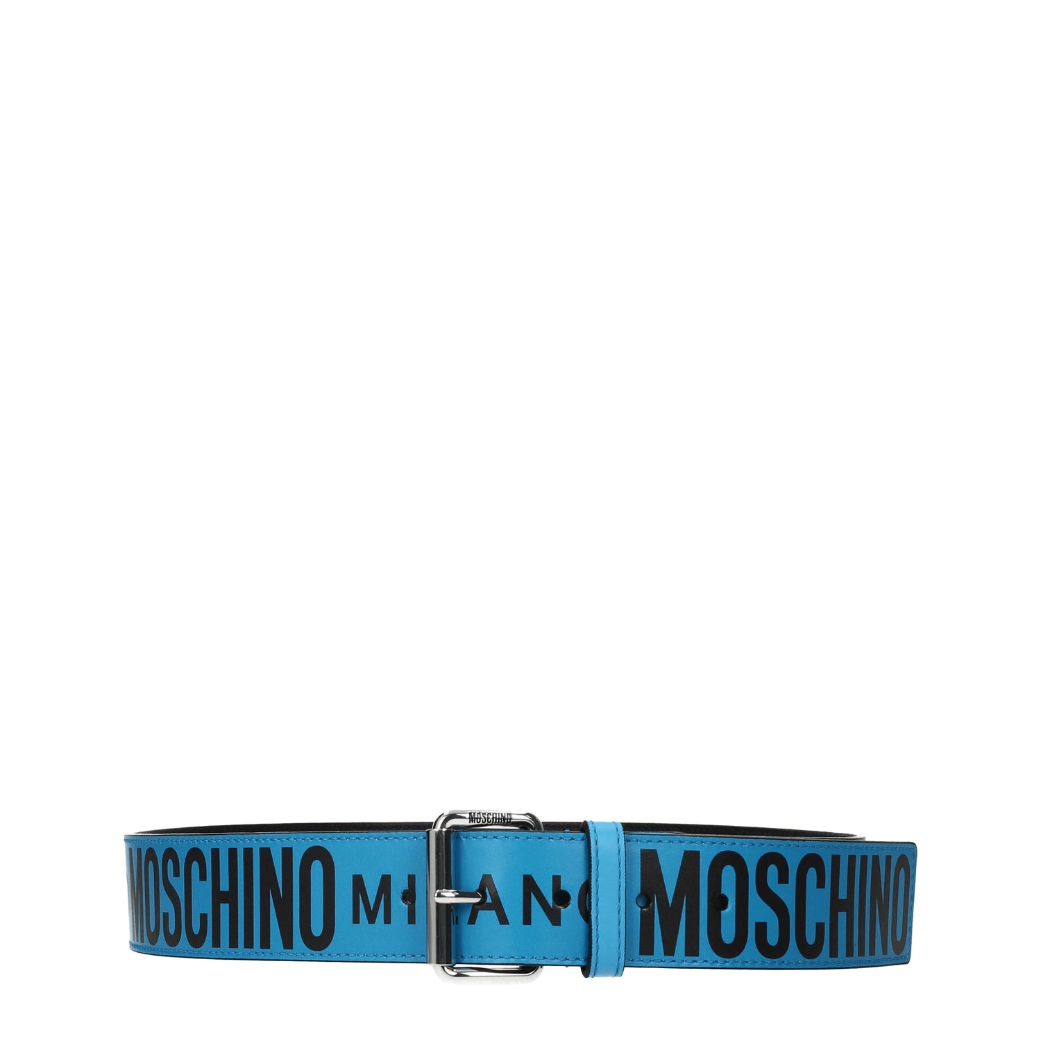 Moschino Cinture Regular Donna Pelle Blu