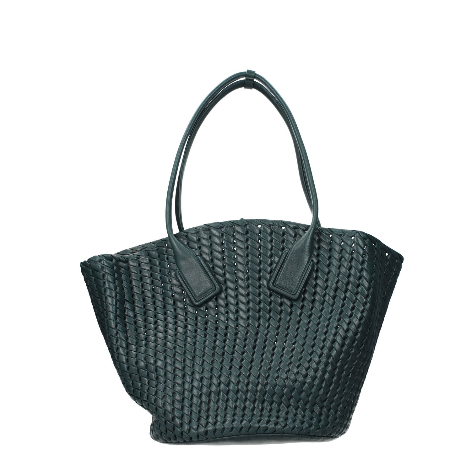 Bottega Veneta Borse a Spalla Donna Pelle Verde Smeraldo