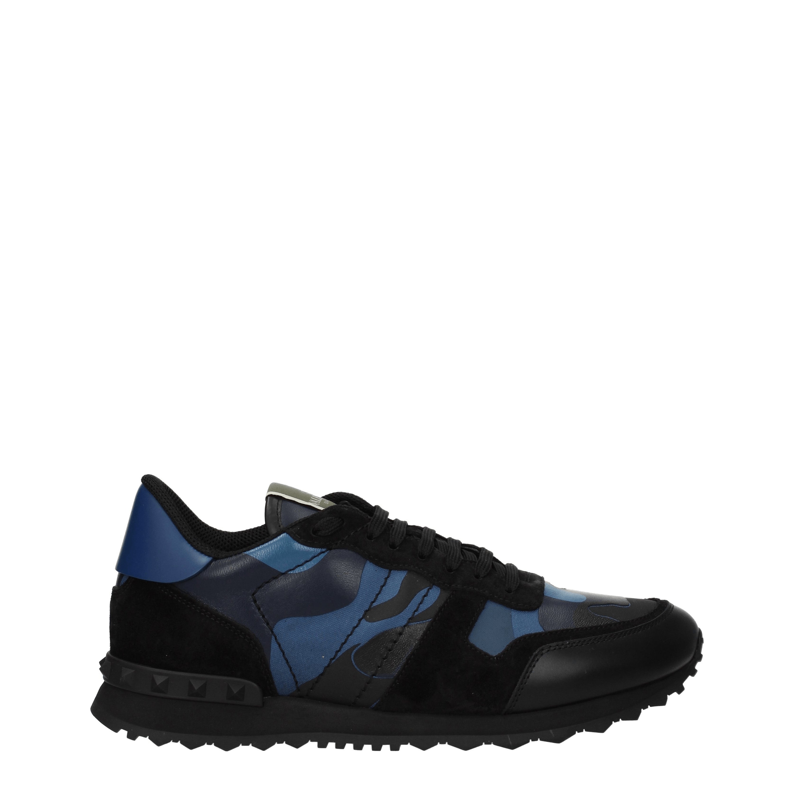 Valentino Garavani Sneakers Uomo Pelle Blu Nero B Exit B Exit top shop online