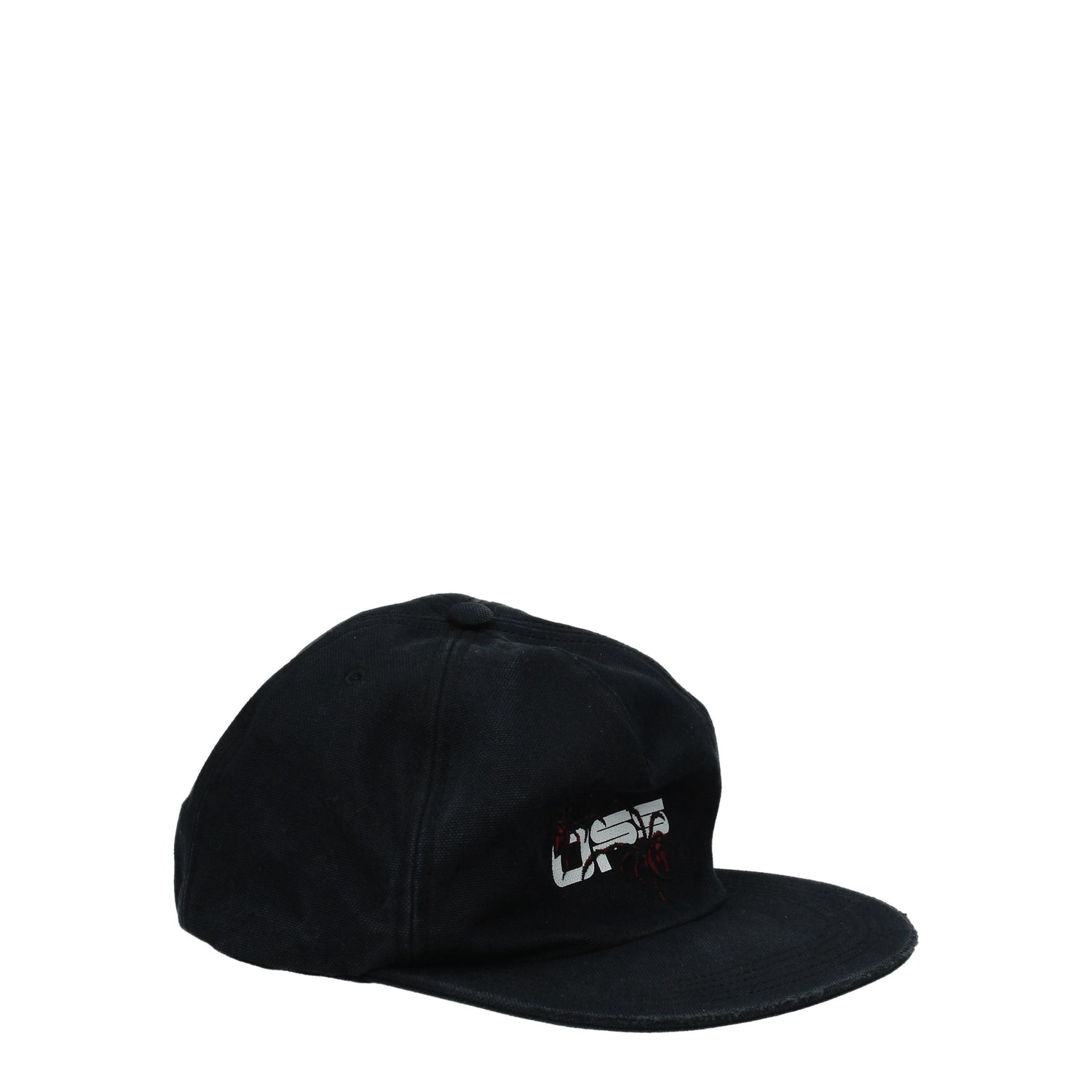 Off-White Cappelli Uomo Cotone Nero