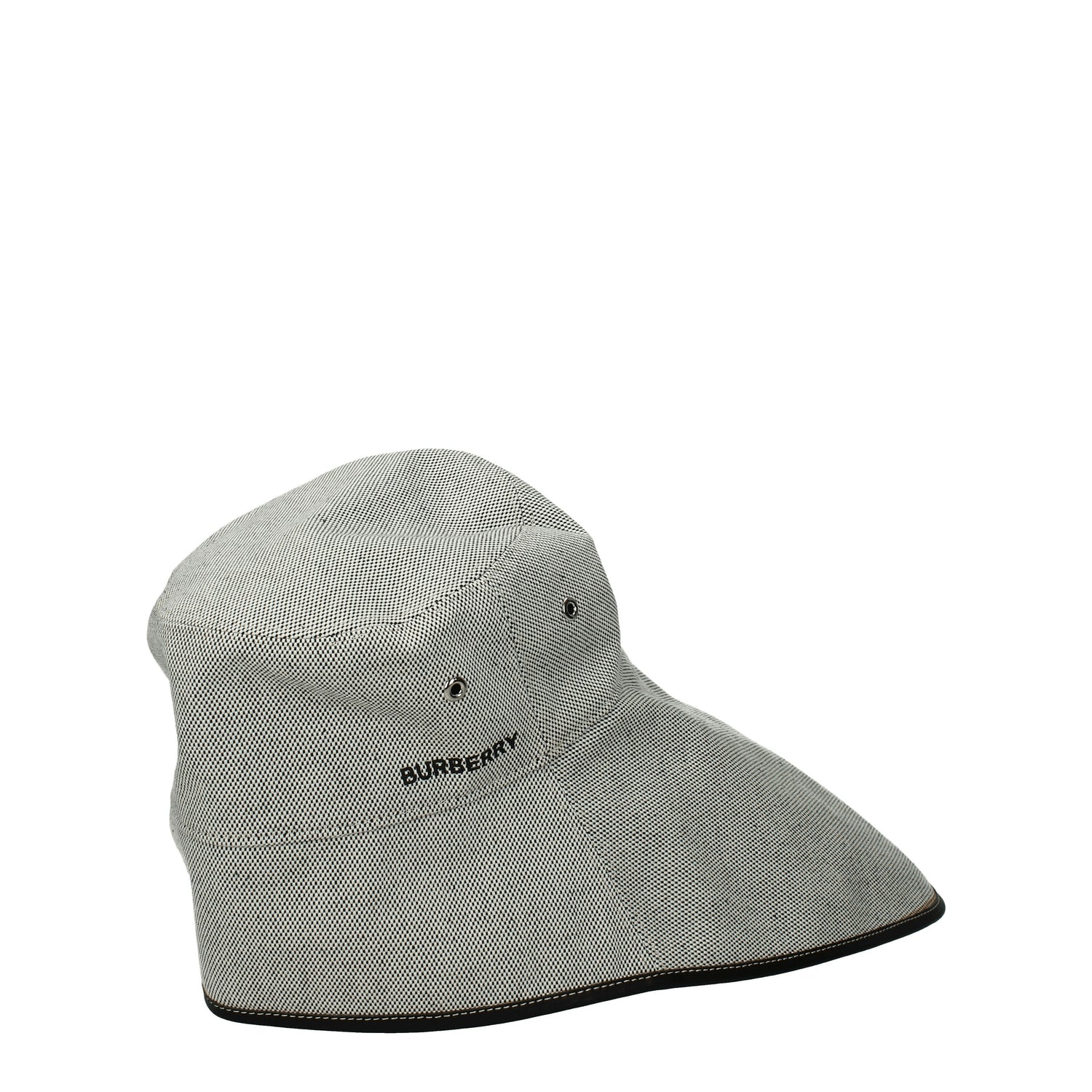 Burberry Cappelli Donna Camoscio Grigio Grigio Chiaro