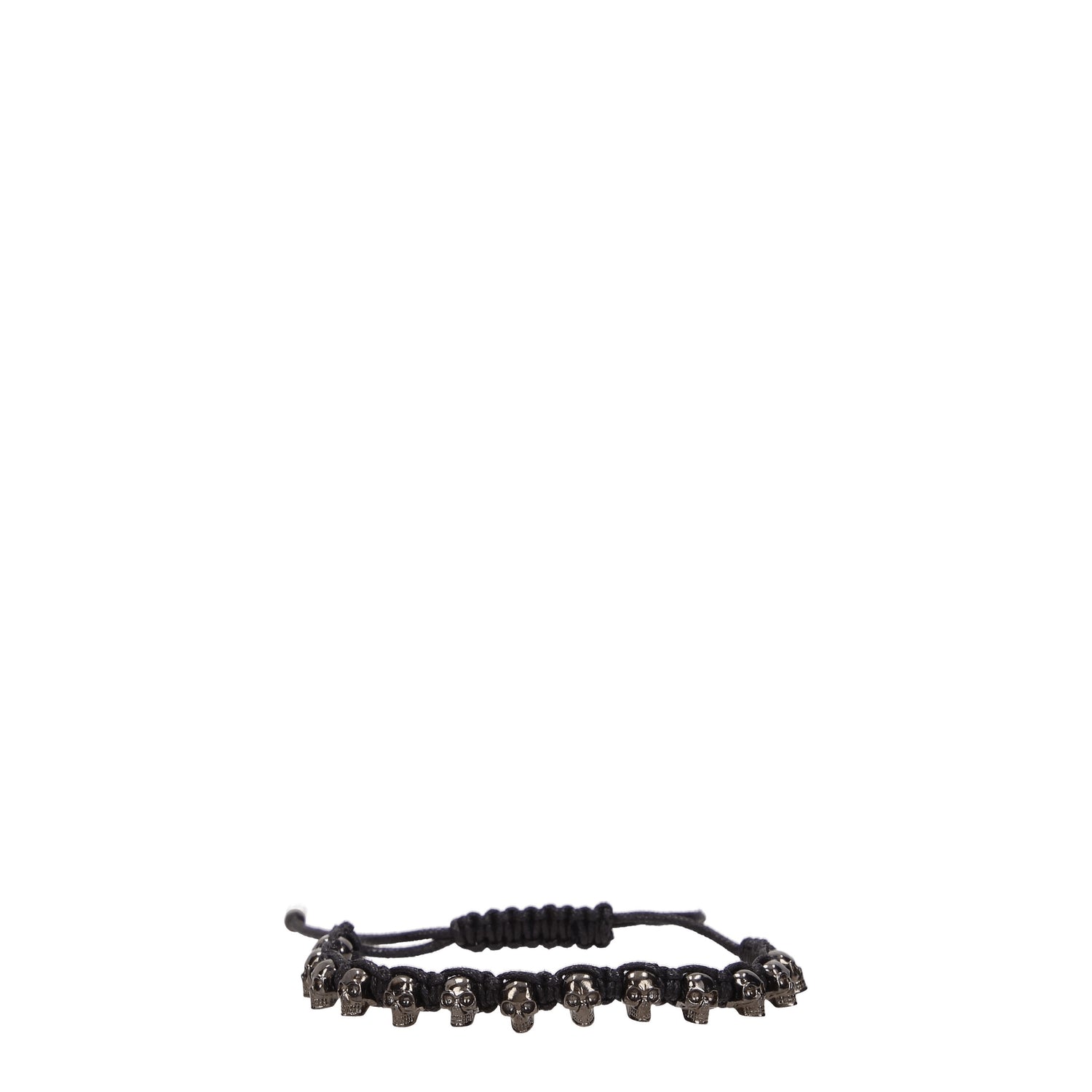 Alexander McQueen Bracciali Uomo Ottone Nero