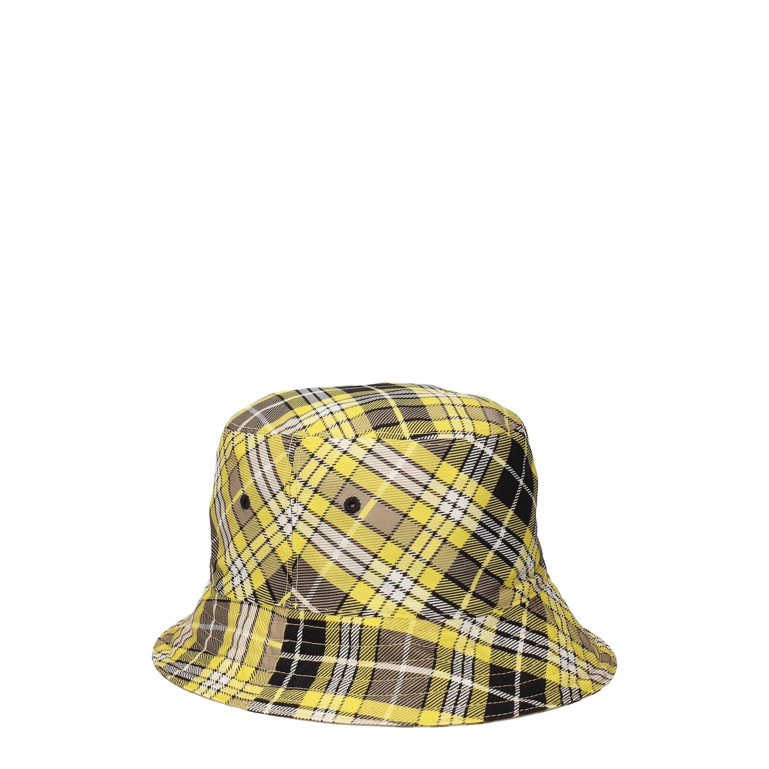 Burberry Cappelli Uomo Lana Giallo Beige