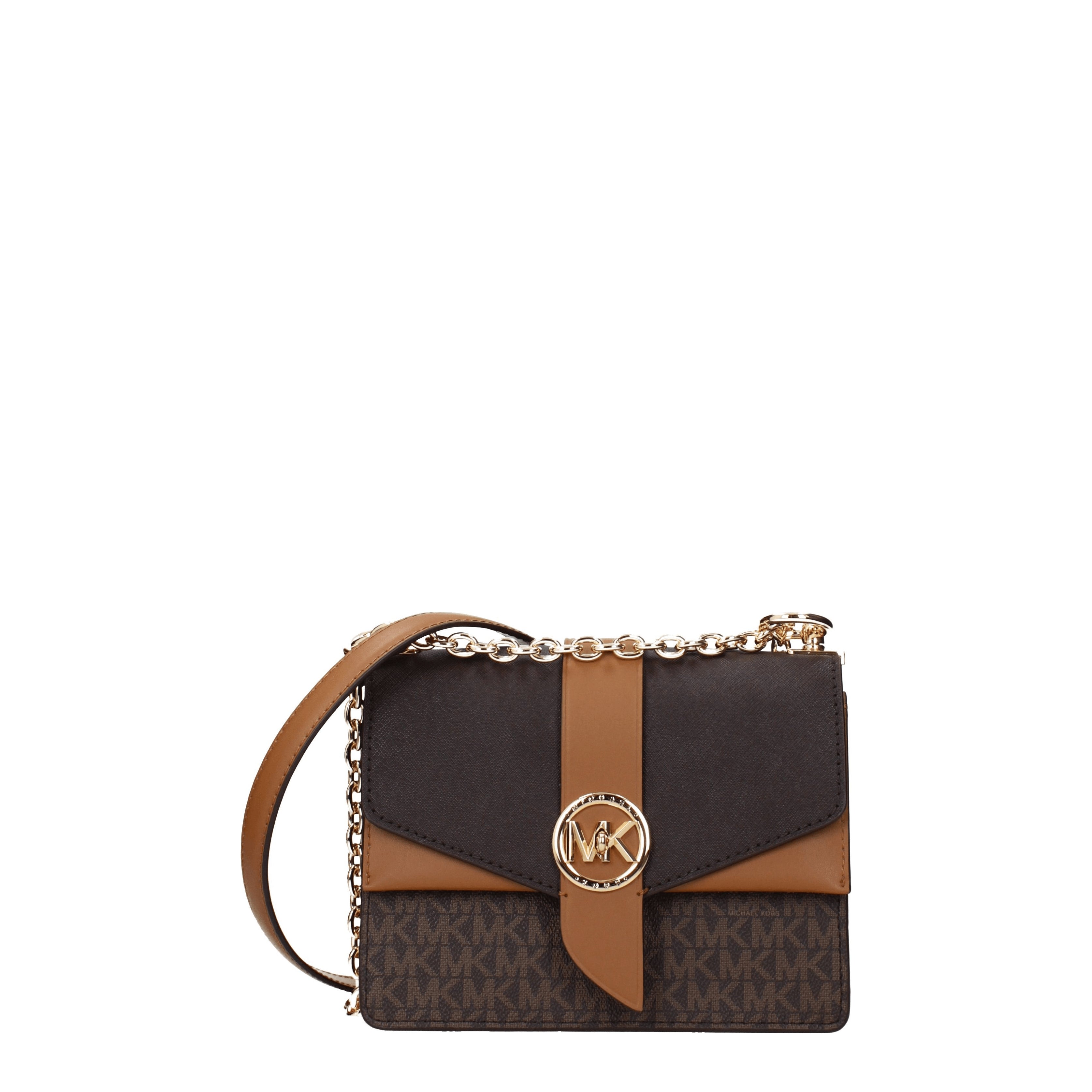 Michael Kors Shoulder Bags Women Fabric Brown/Acorn | B-Exit – B-Exit top  shop online