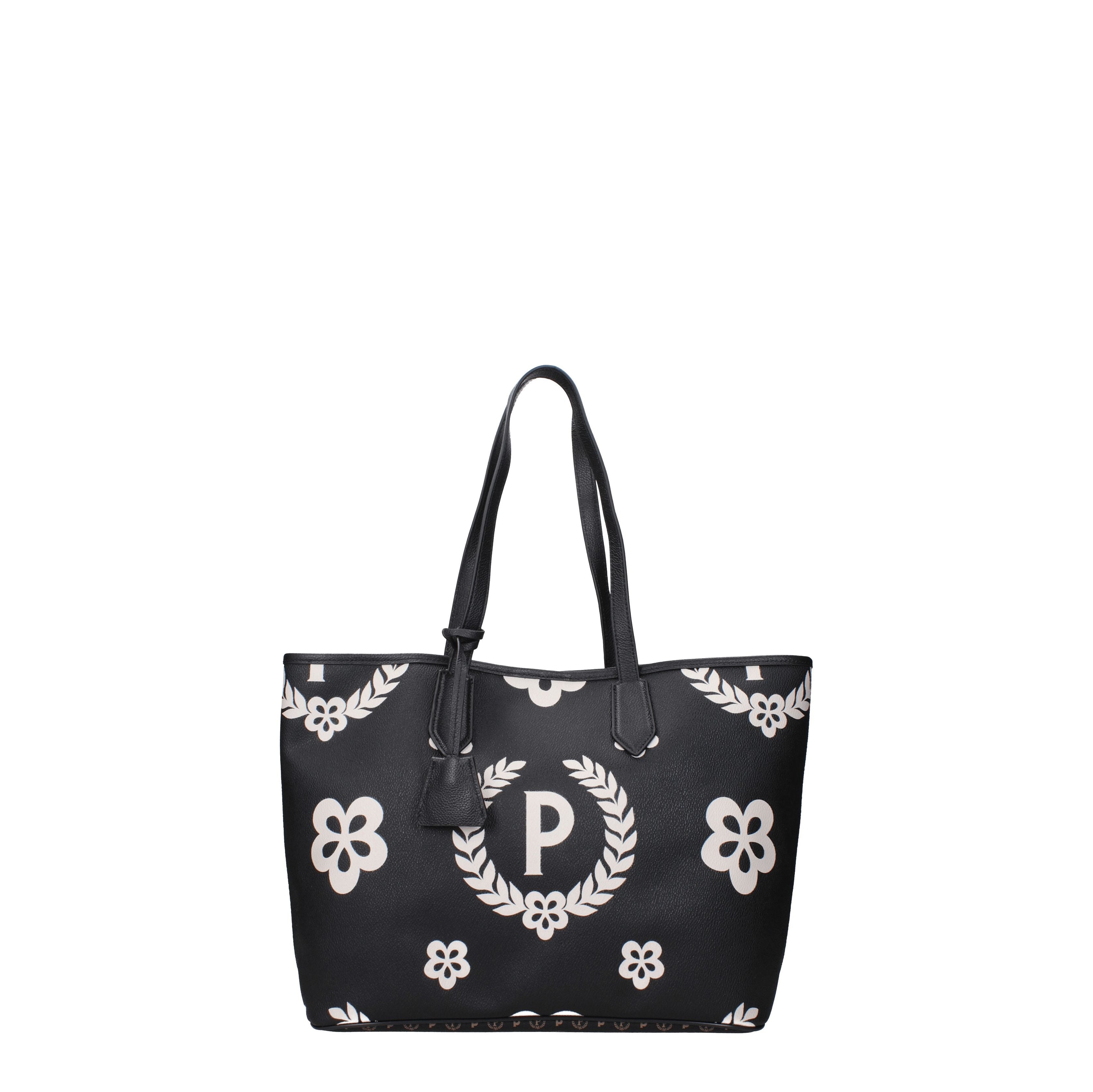 Pollini purchases Leather Monogram Small Tote Handbag