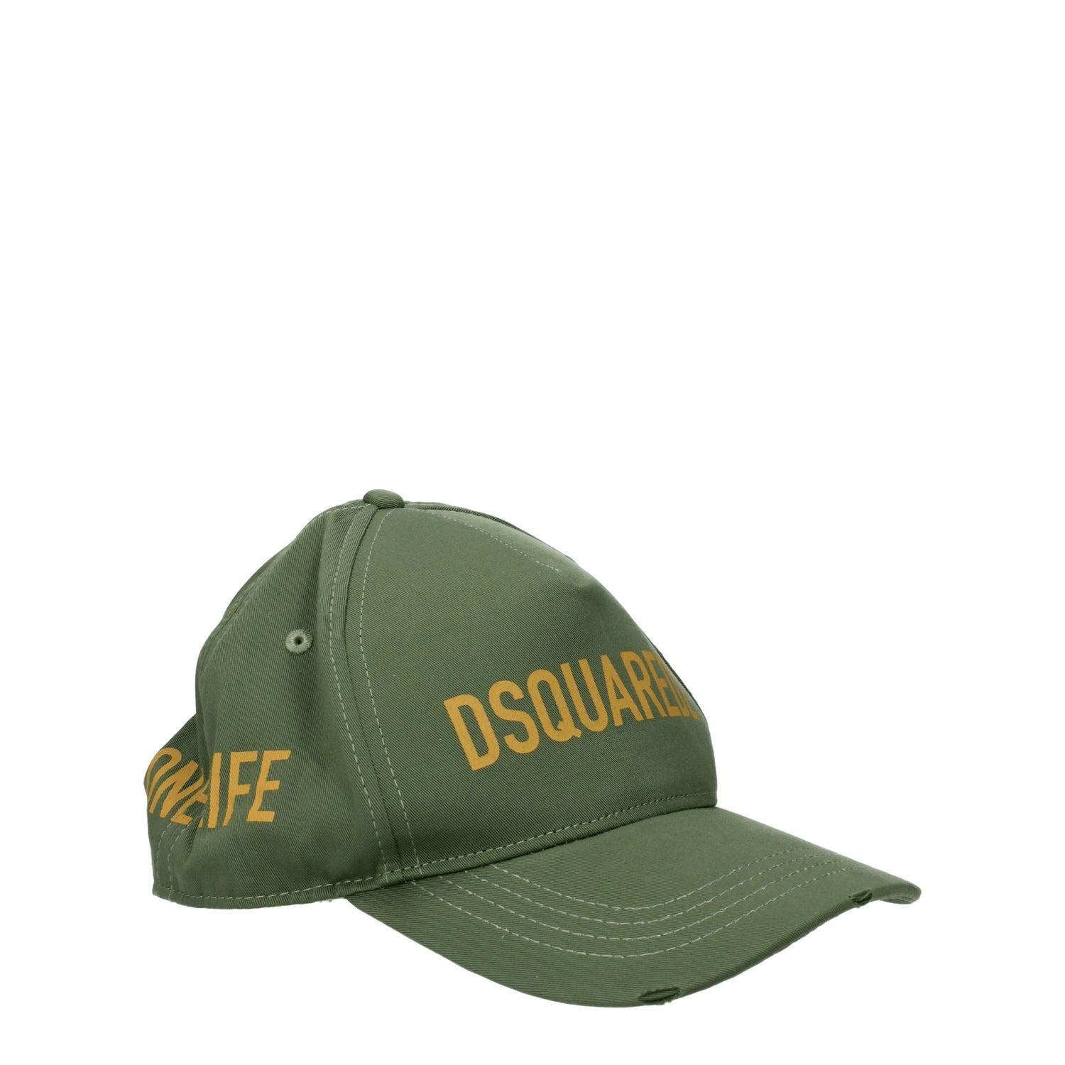 Dsquared2 Cappelli Uomo Cotone Verde Verde Militare