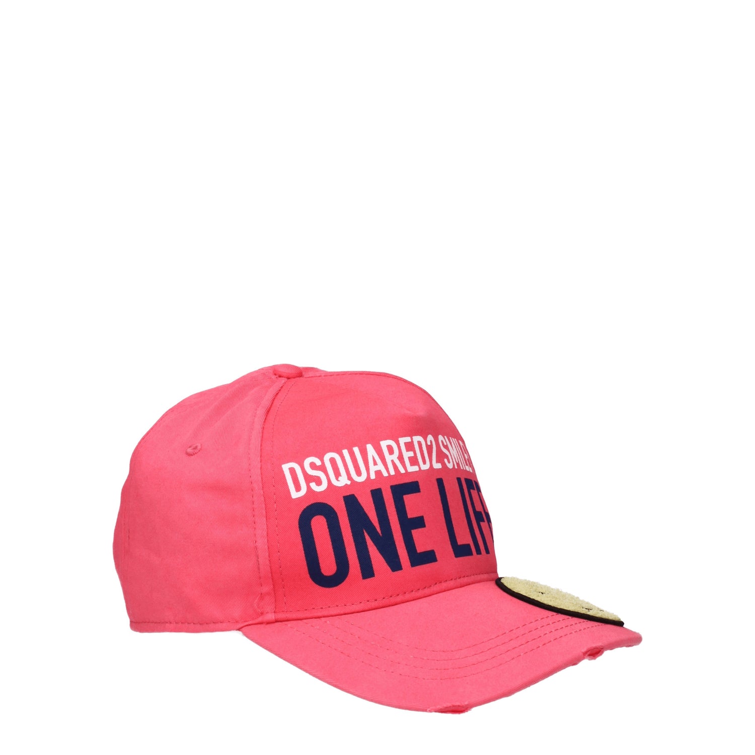 Dsquared2 Cappelli Uomo Cotone Rosa Rose Pink