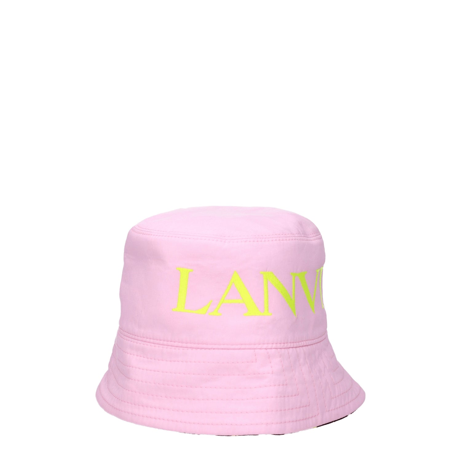 Lanvin Cappelli Donna Cotone Rosa Multicolore