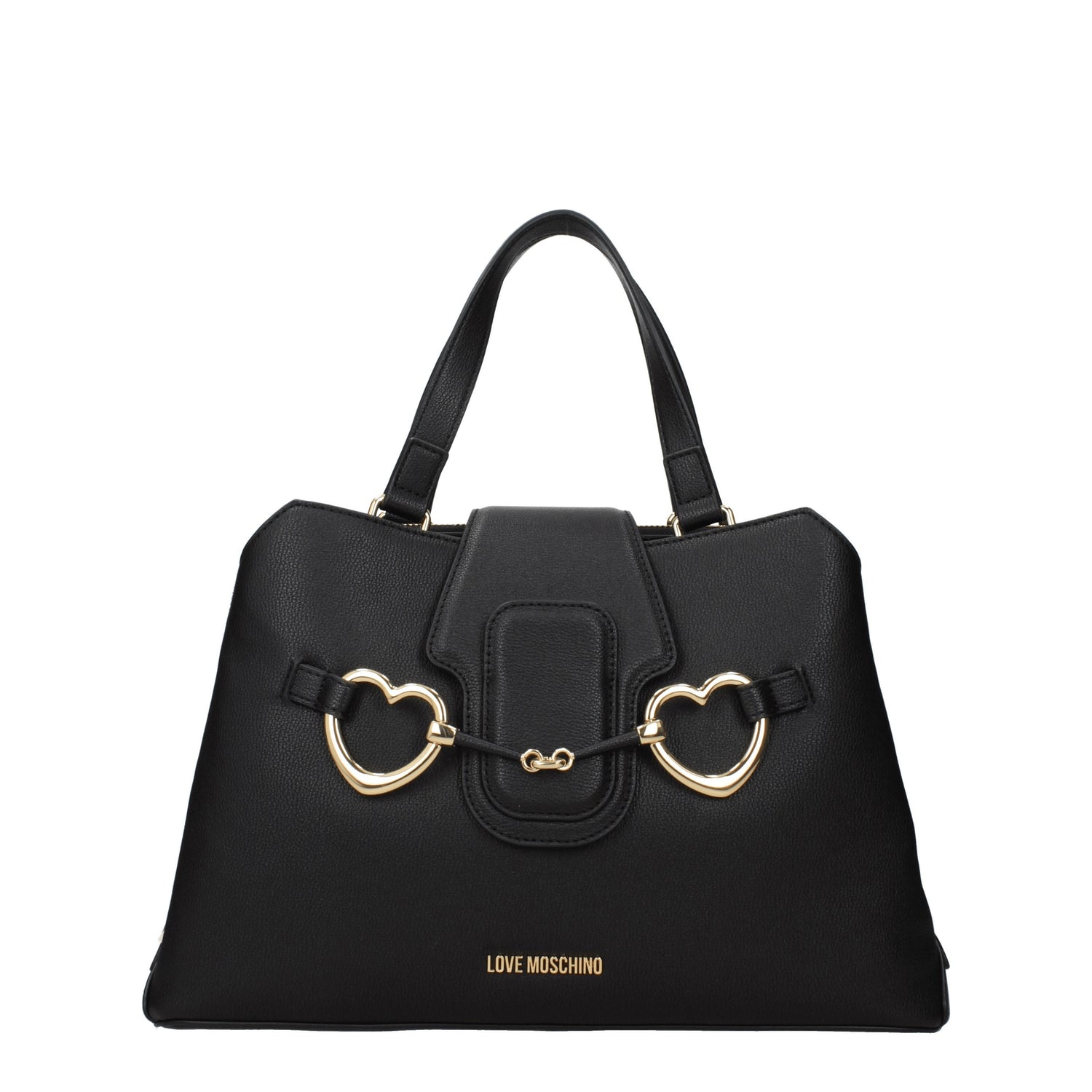 Love Moschino Borse a Mano Donna Poliuretano Nero