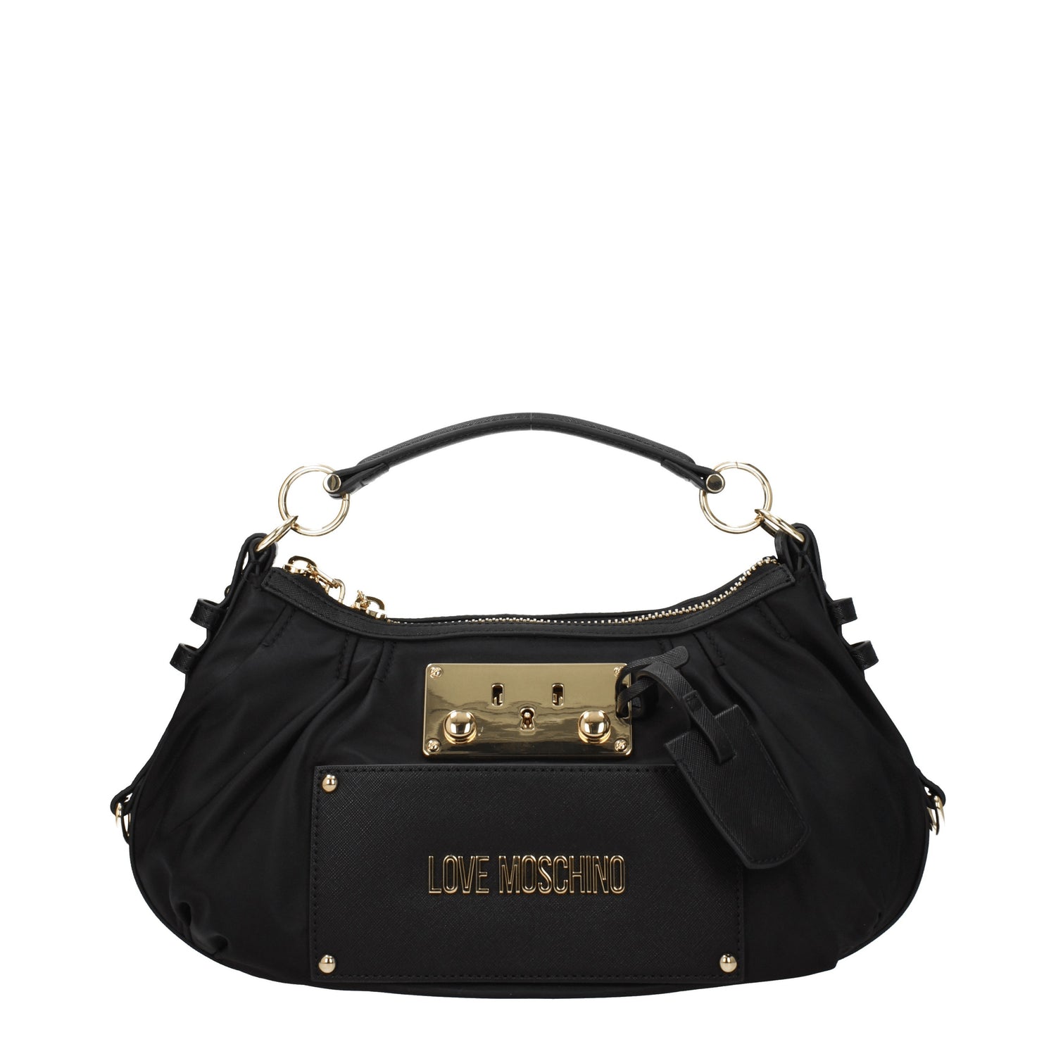 Love Moschino Borse a Mano eco friendly Donna Nylon Nero