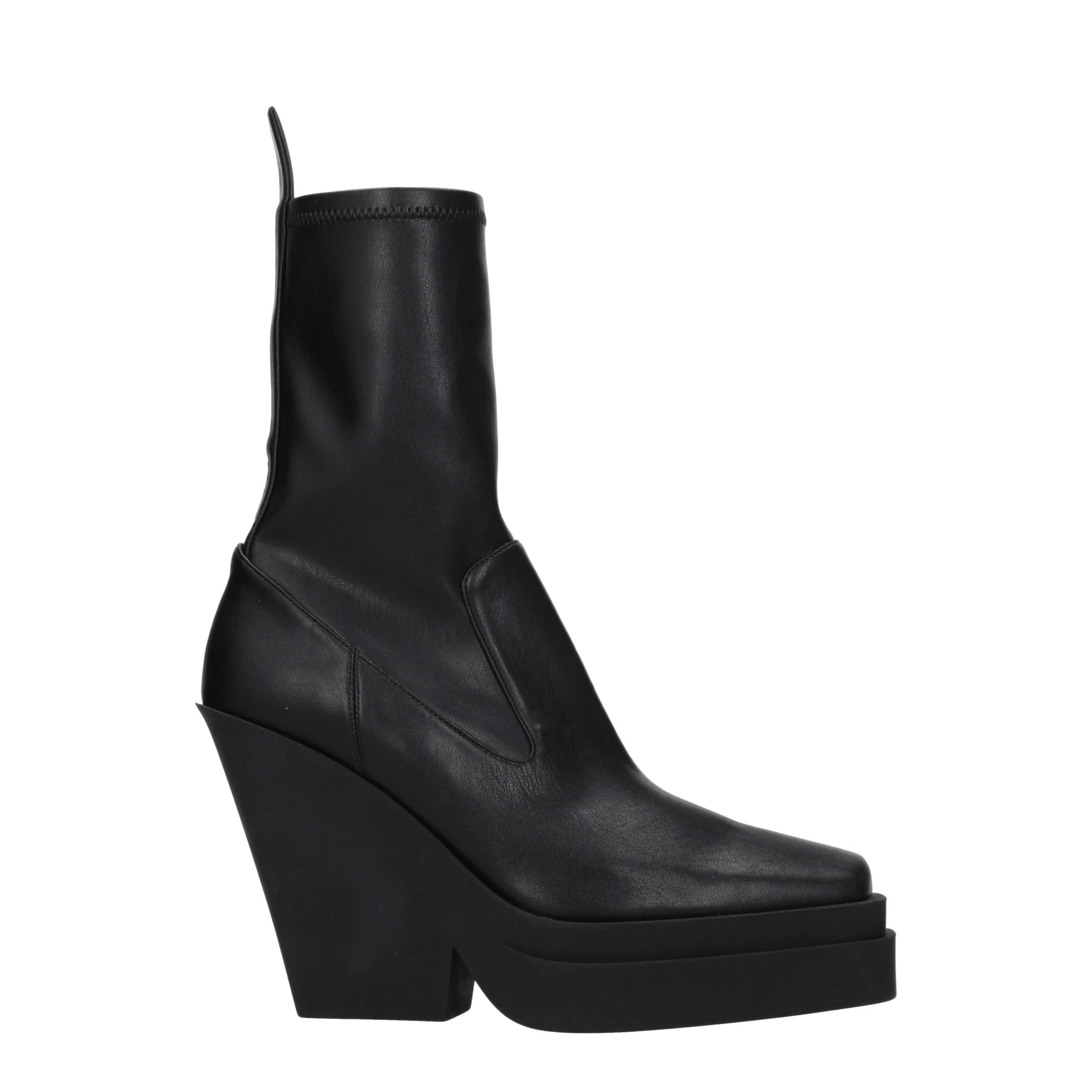 Gia Borghini Ankle Boots Women Leather Black | B-Exit – B-Exit top shop  online