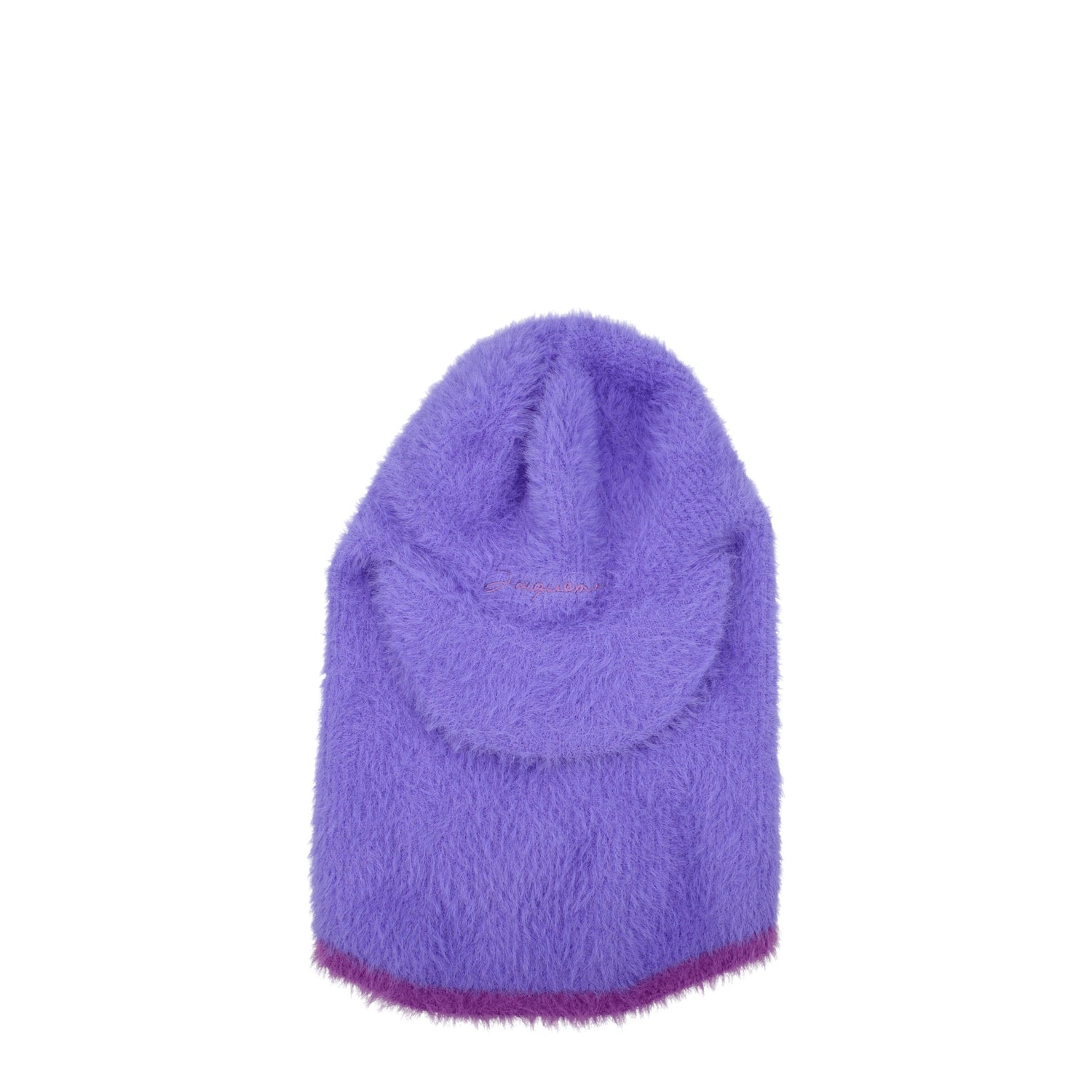 Jacquemus Cappelli la cagoule Donna Poliammide Viola Rosa