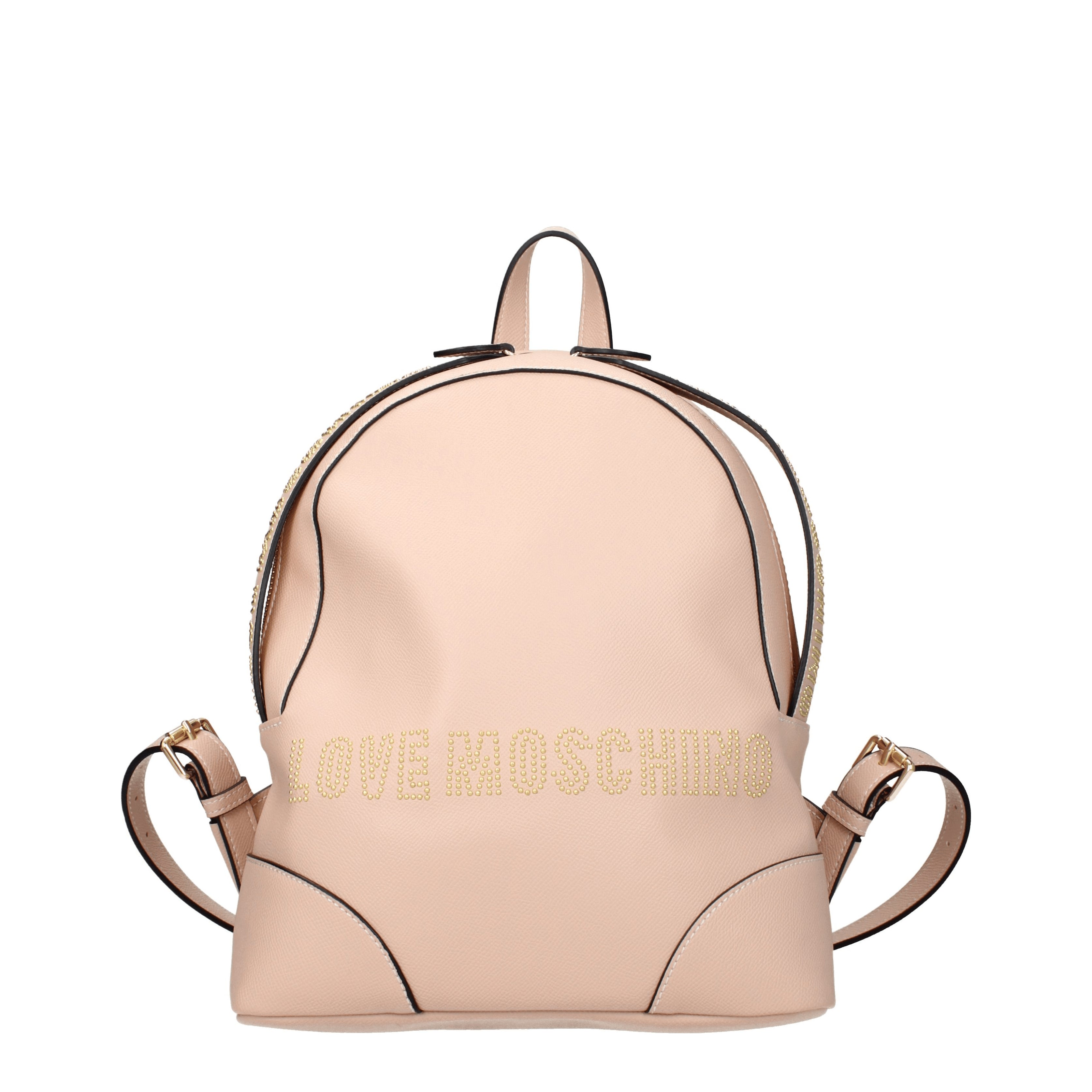 Pink moschino assamble backpack