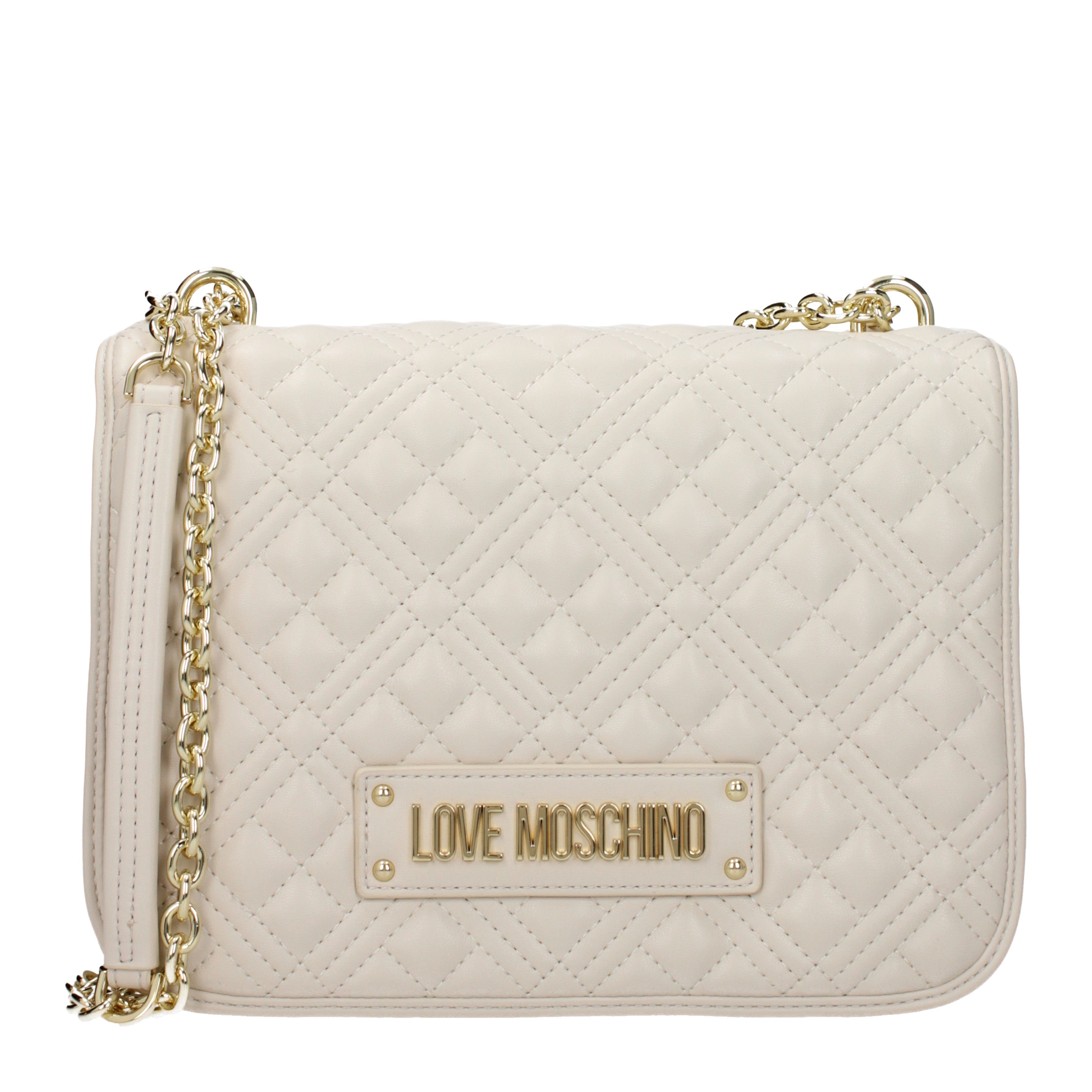 NWT Love Moschino PU Love Grommet Bag store in Tan