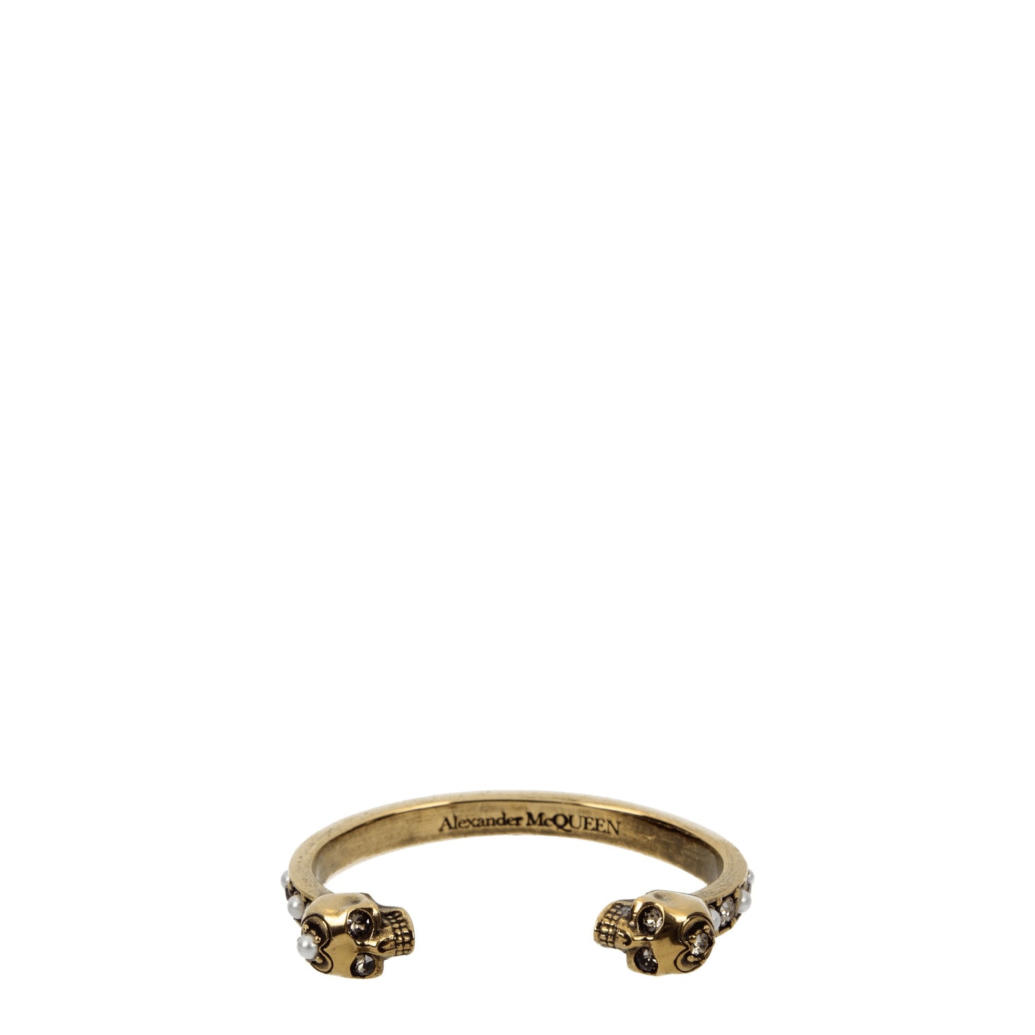 Alexander McQueen Bracciali Donna Ottone Oro