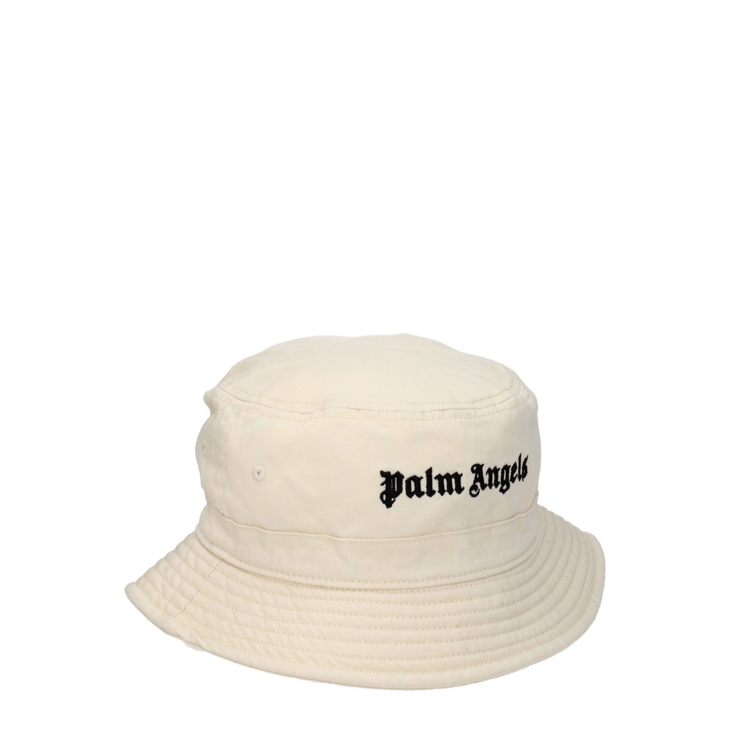 Palm Angels Cappelli Donna Cotone Bianco Nero