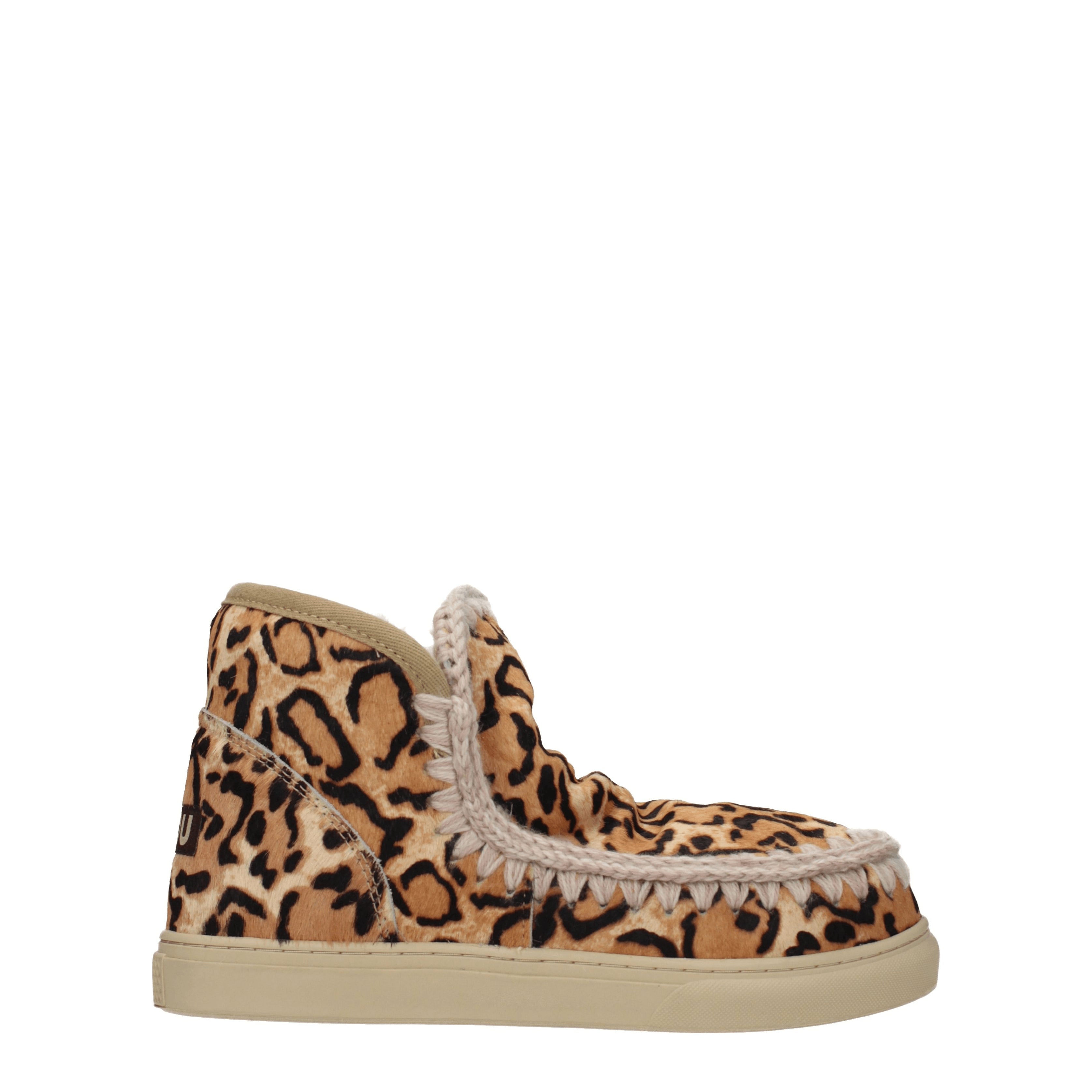 Mou Ankle Boots Women Pony Skin Beige Leopard B Exit B Exit top shop online