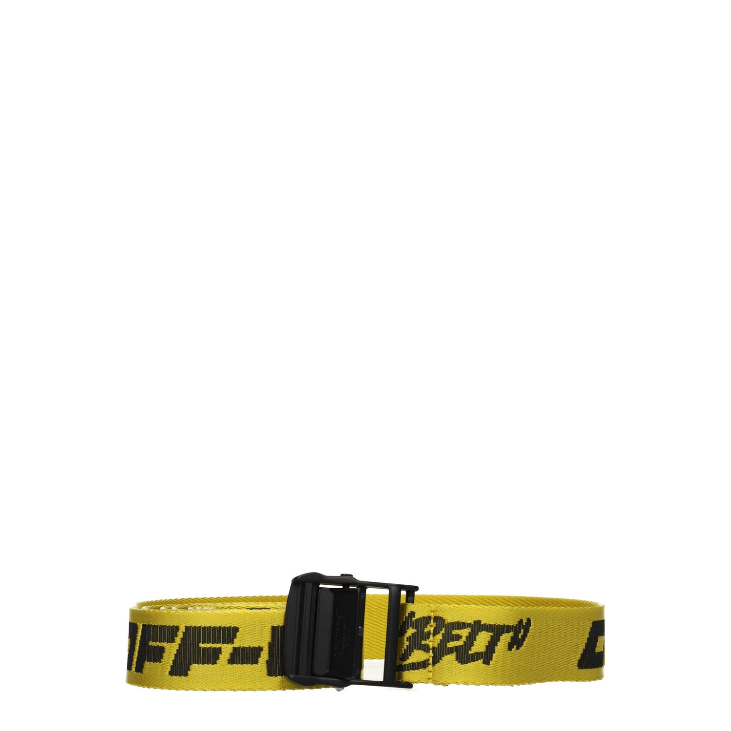 Off-White Cinture Regular Uomo Tessuto Giallo