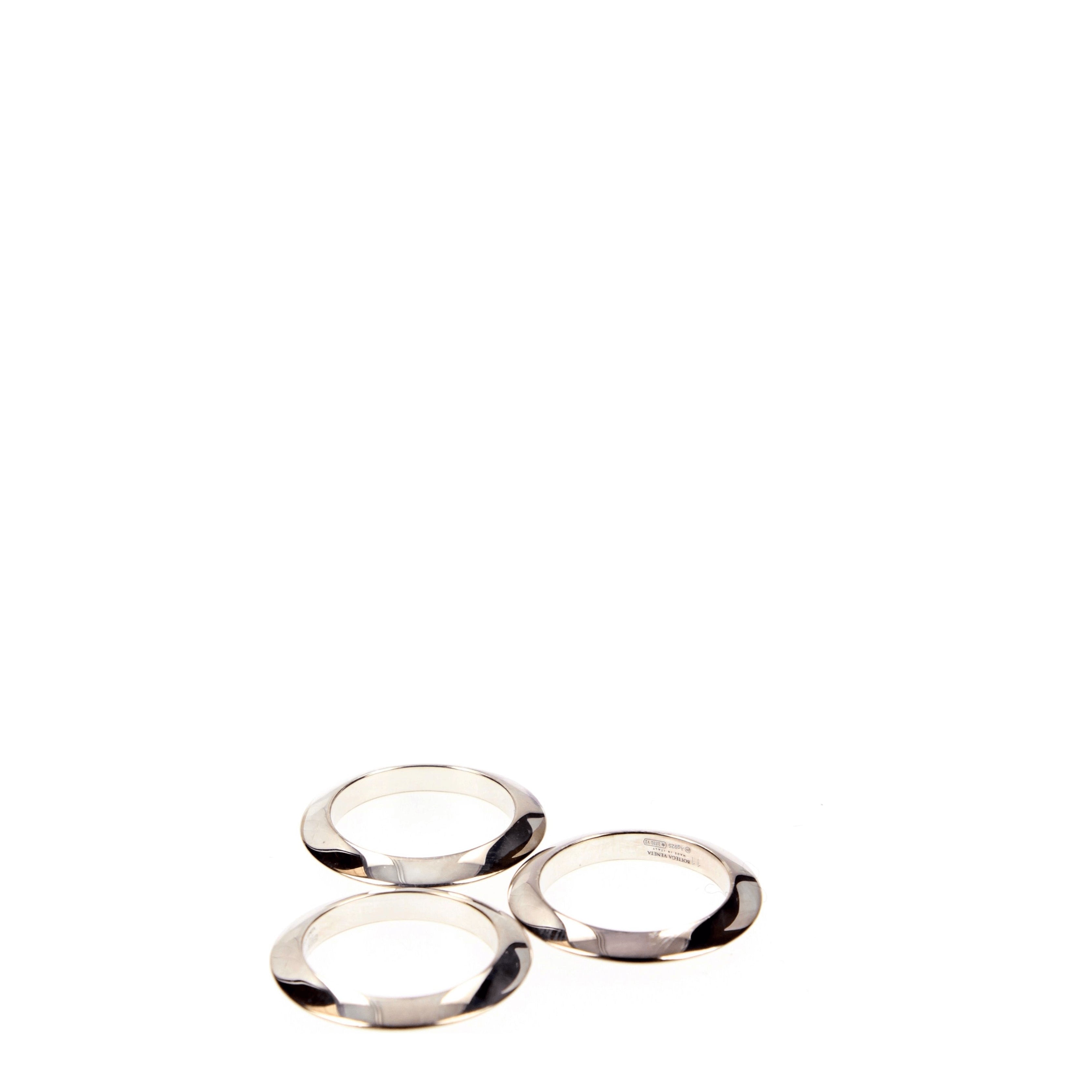 Bottega Veneta Rings Women Silver Silver | B-Exit – B-Exit top