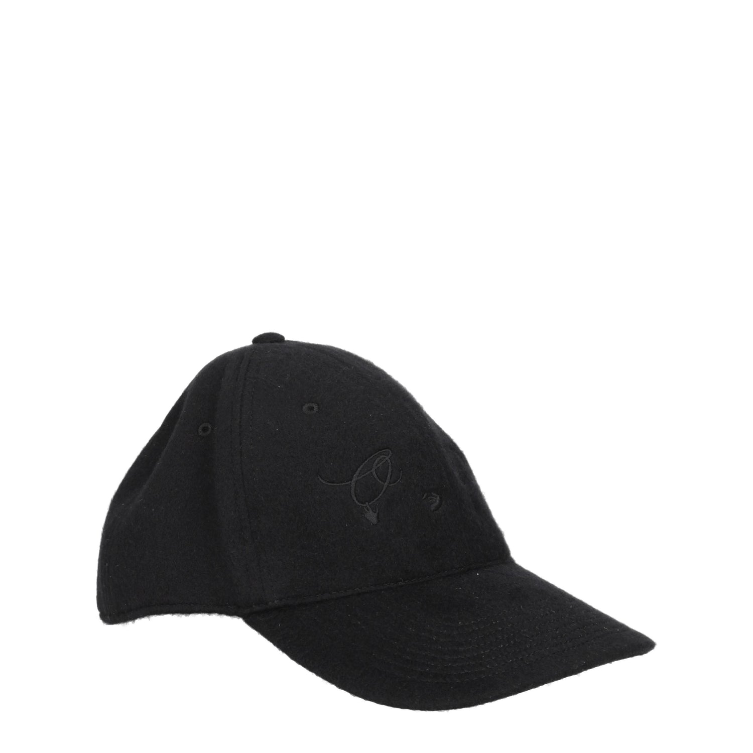 Off-White Cappelli Uomo Cashmire Nero