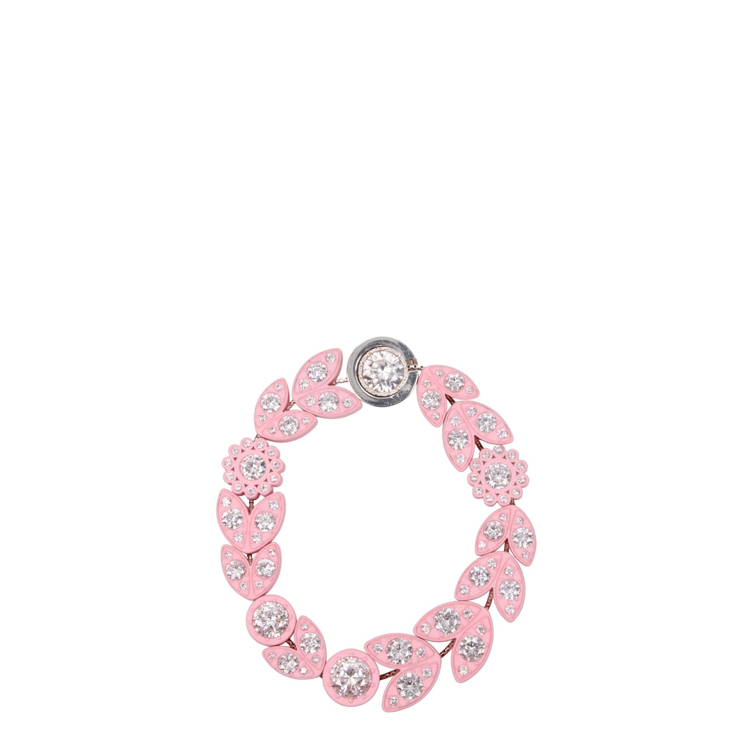 Bottega Veneta Bracciali Donna Acetato Rosa Rosa Pastello