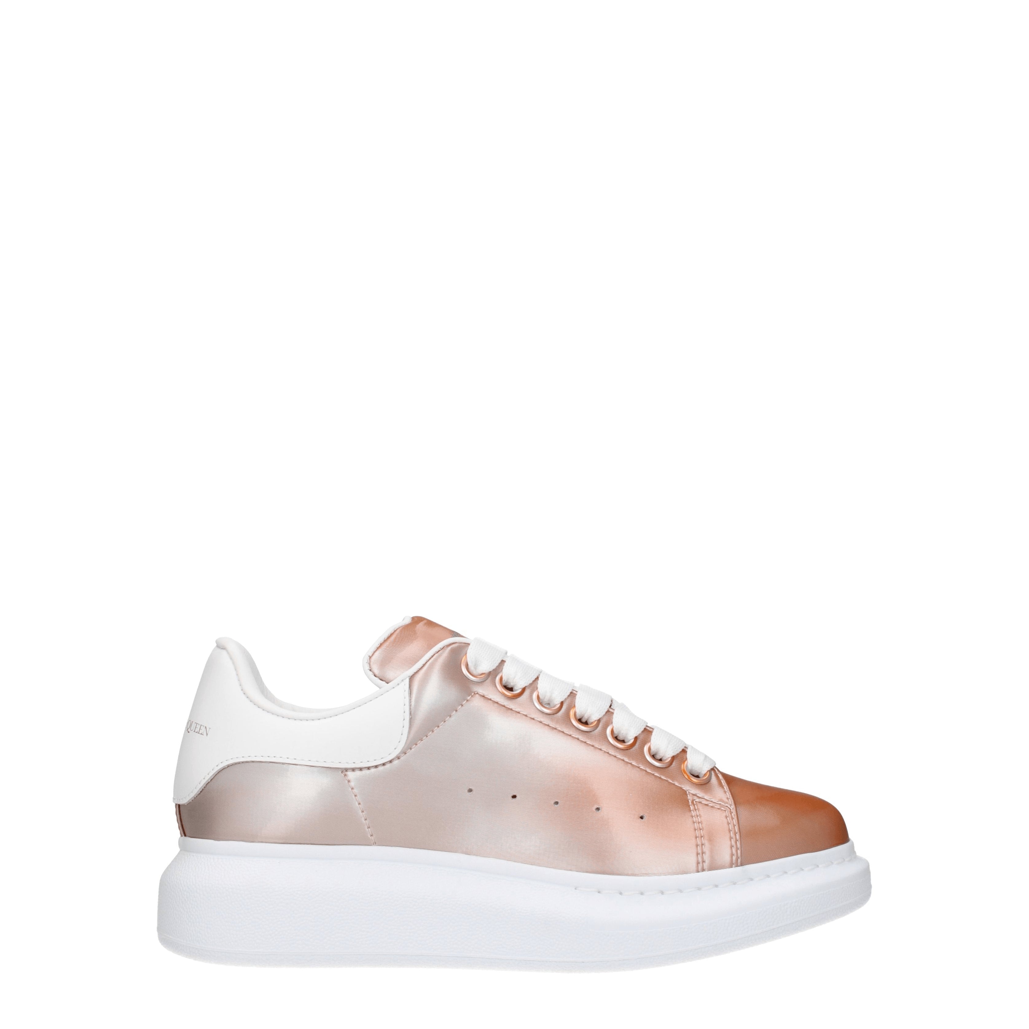 Alexander McQueen Sneakers Damen PVC Rosa WeiB