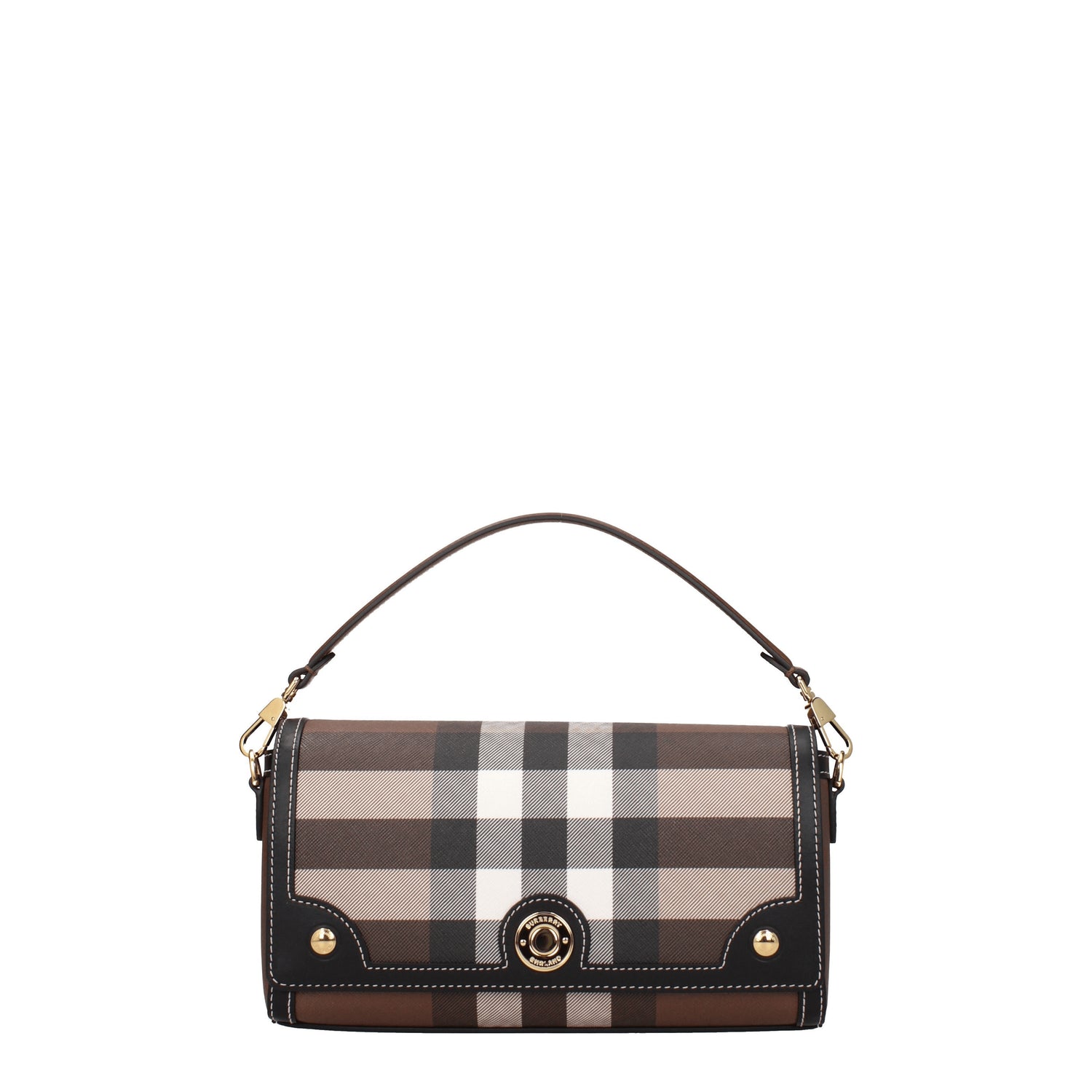 Burberry Borse a Mano Donna Tessuto Marrone Betulla