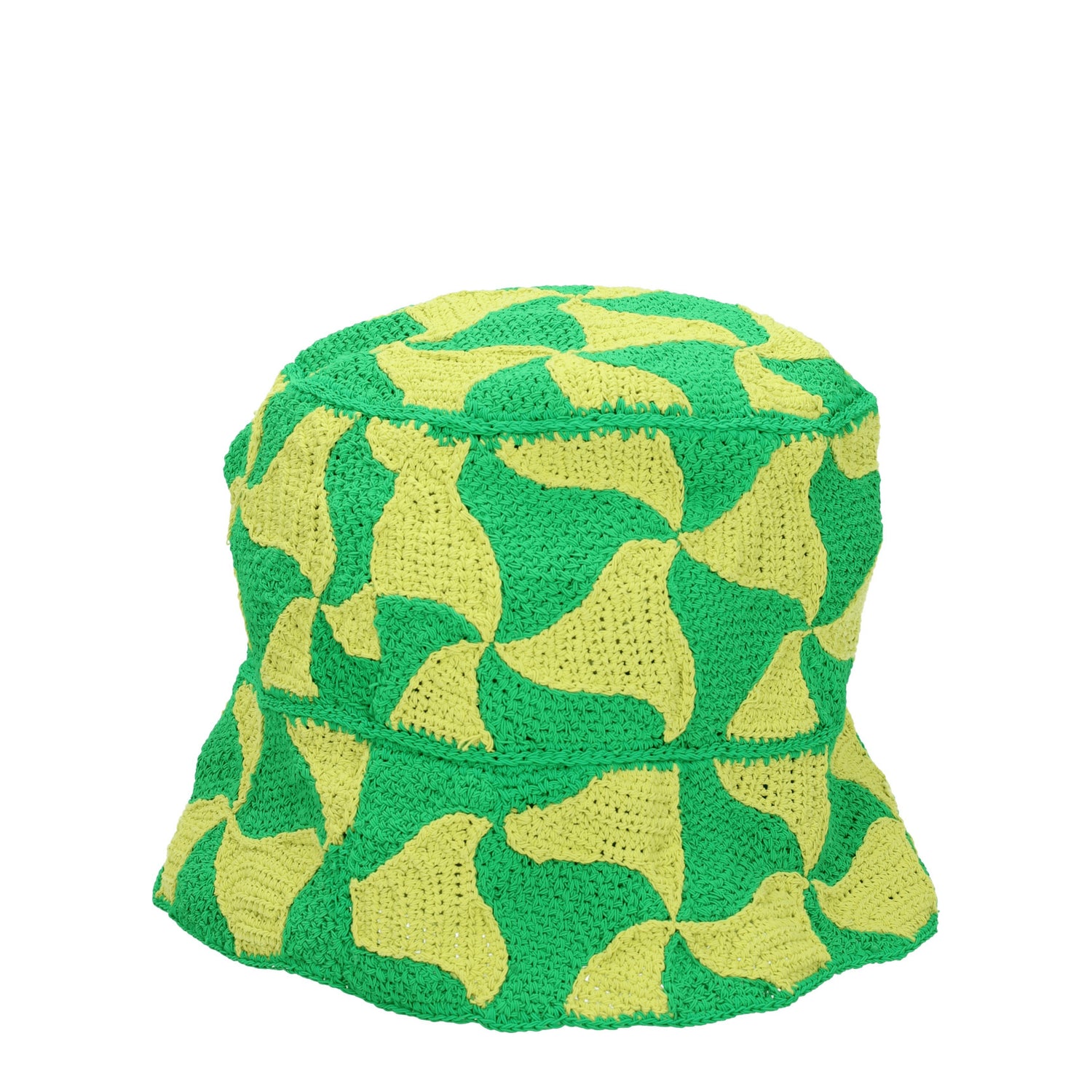 Bottega Veneta Cappelli Uomo Cotone Verde Kiwi