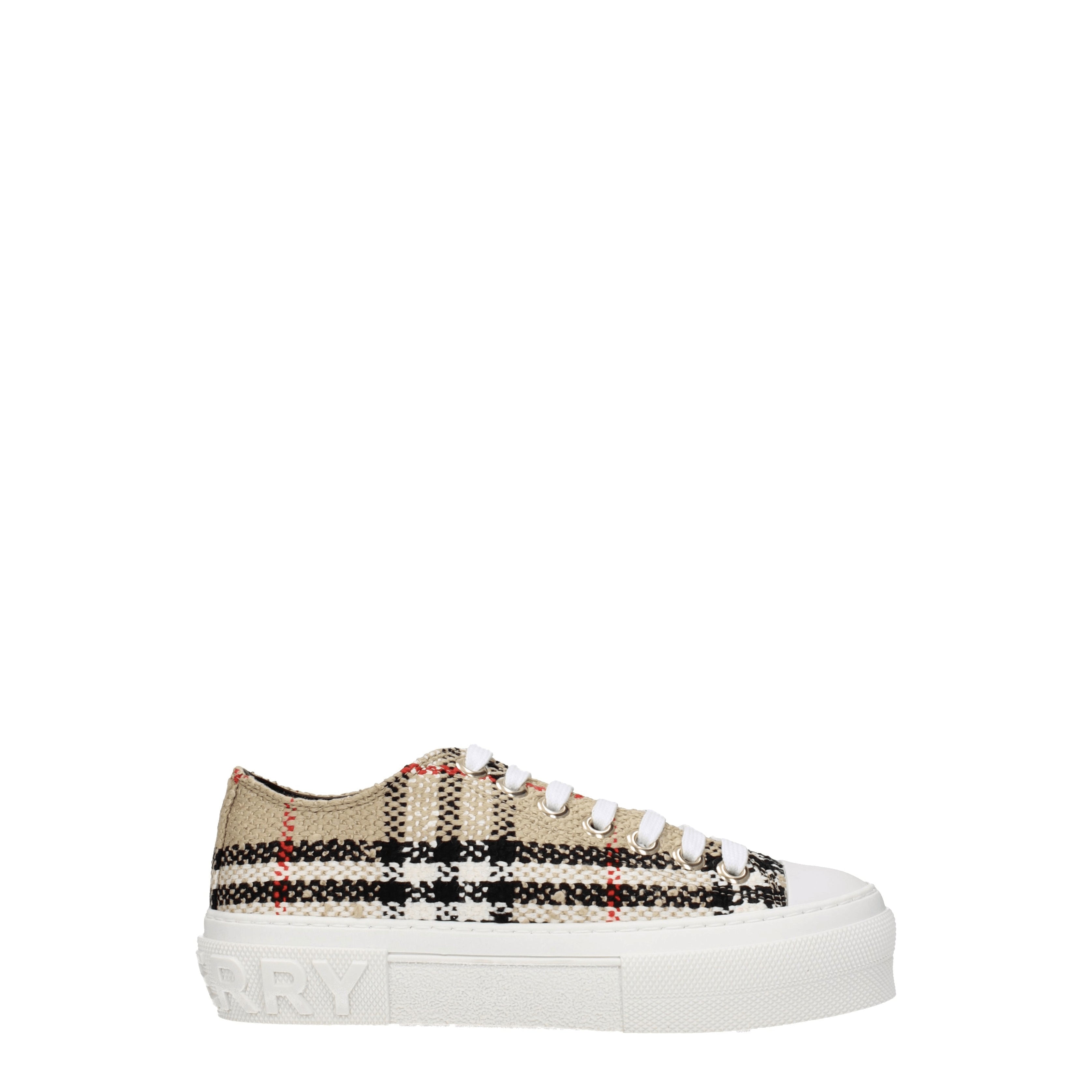 Burberry Sneakers Donna Tessuto Beige Multicolore B Exit B Exit top shop online