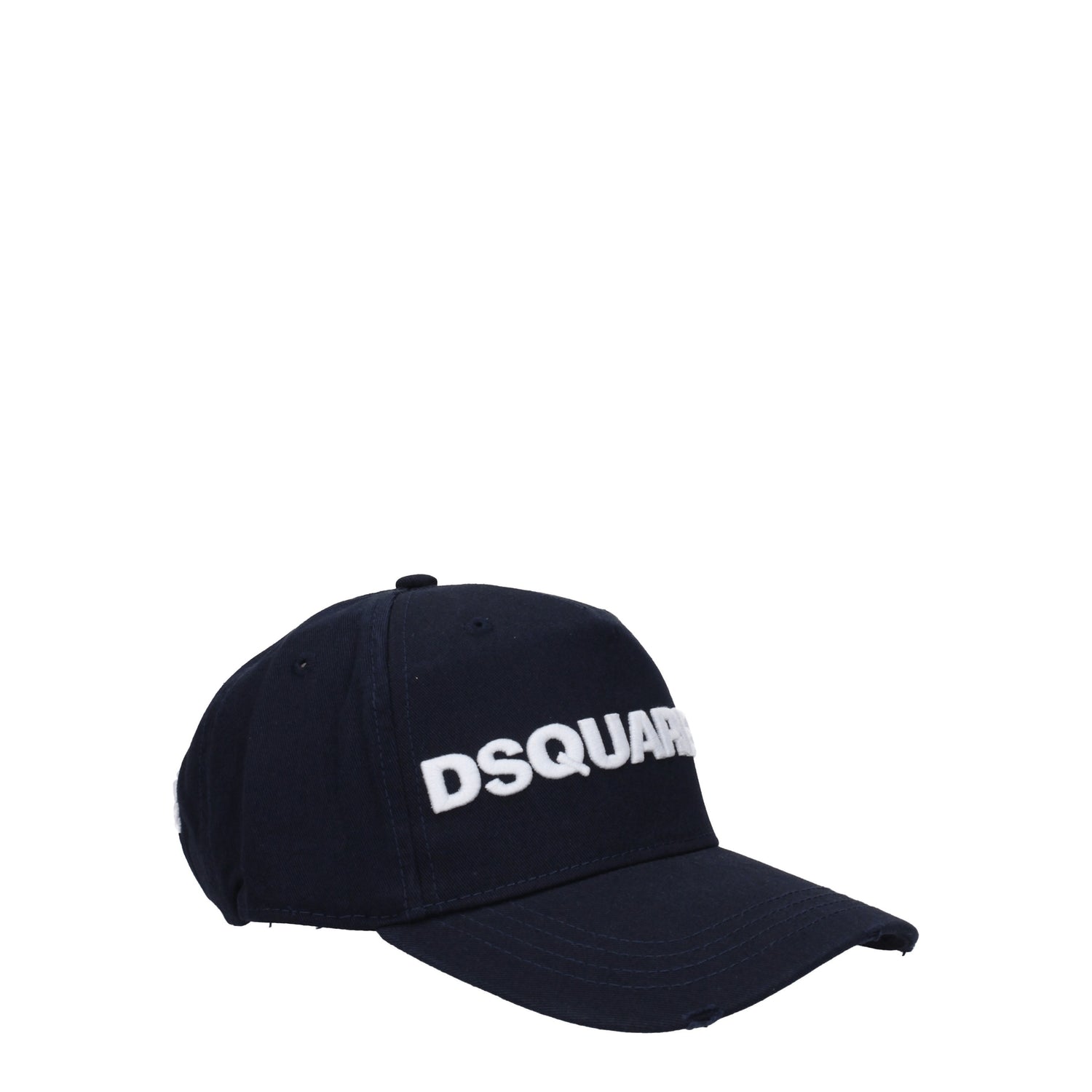 Dsquared2 Cappelli Uomo Cotone Blu Bianco