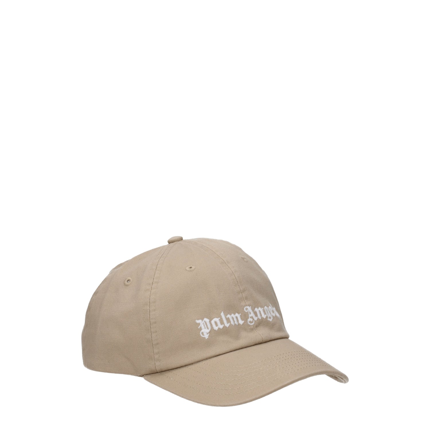 Palm Angels Cappelli Uomo Cotone Beige