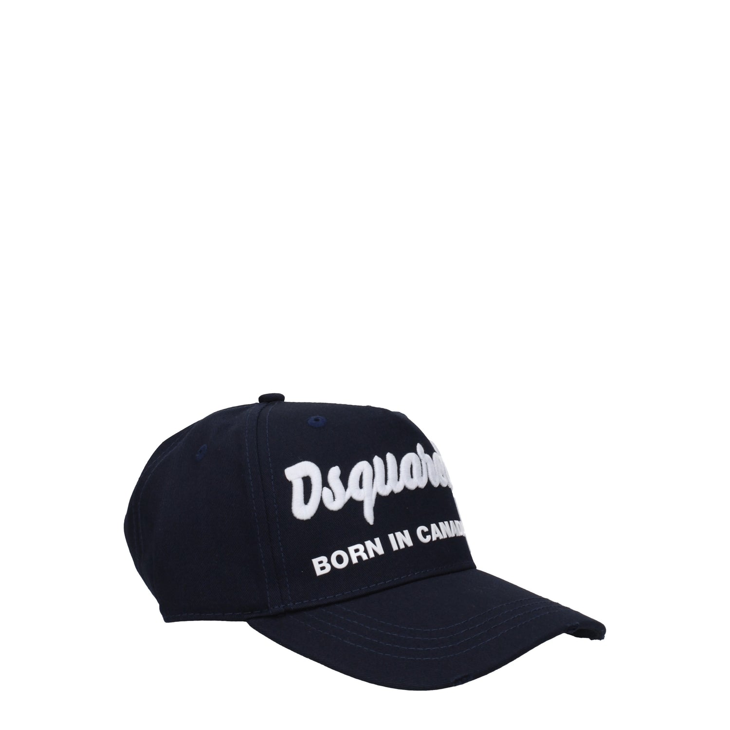 Dsquared2 Cappelli Uomo Cotone Blu Blu Navy