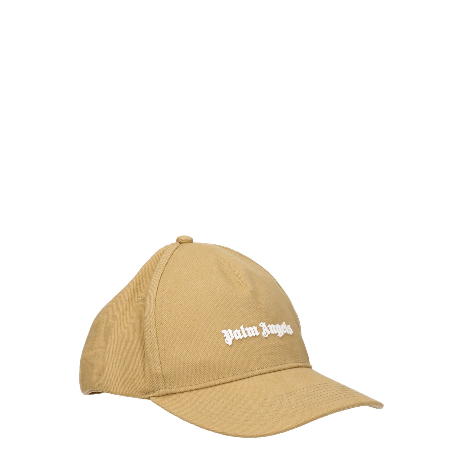 Palm Angels Cappelli Uomo Cotone Beige