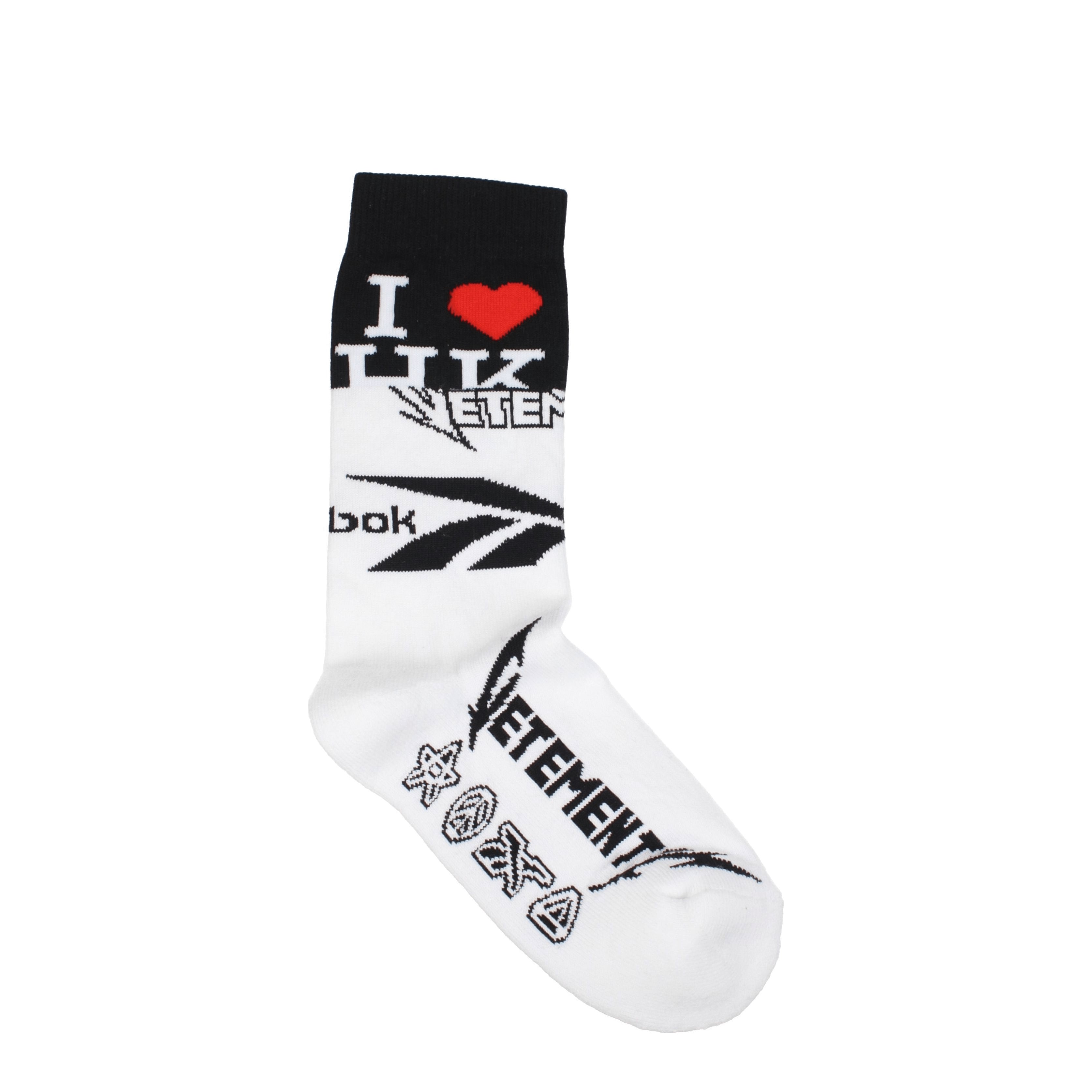 Vetements Design Socks Men Cotton White/Black | B-Exit – B-Exit top shop  online