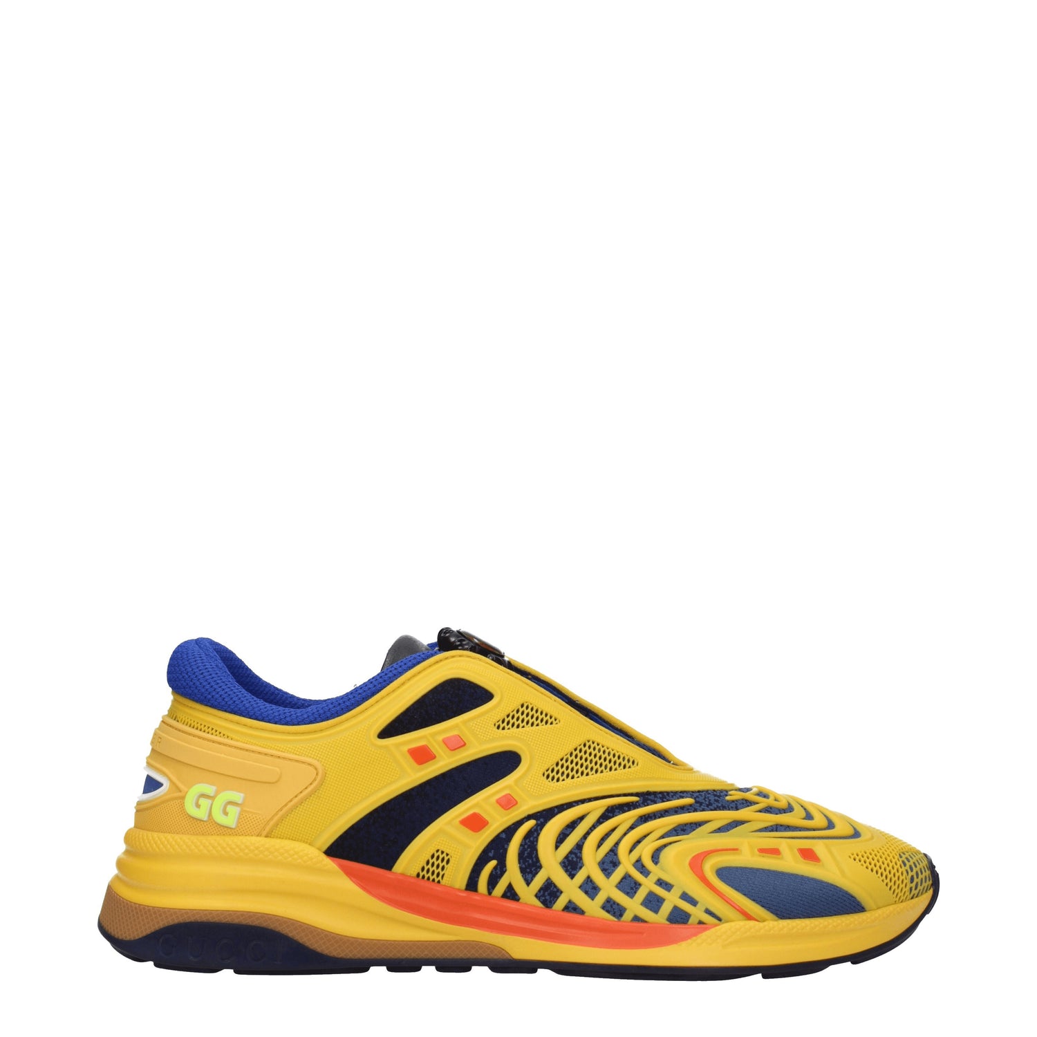 Gucci Sneakers ultrapace r Uomo Gomma Giallo Cobalto