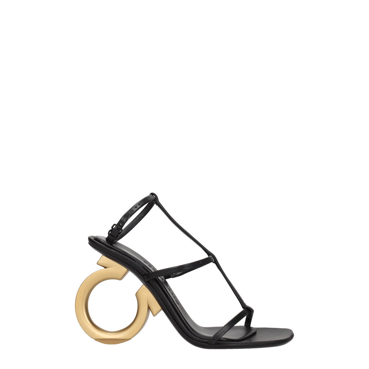 Salvatore Ferragamo Sandali elina Donna Pelle Nero