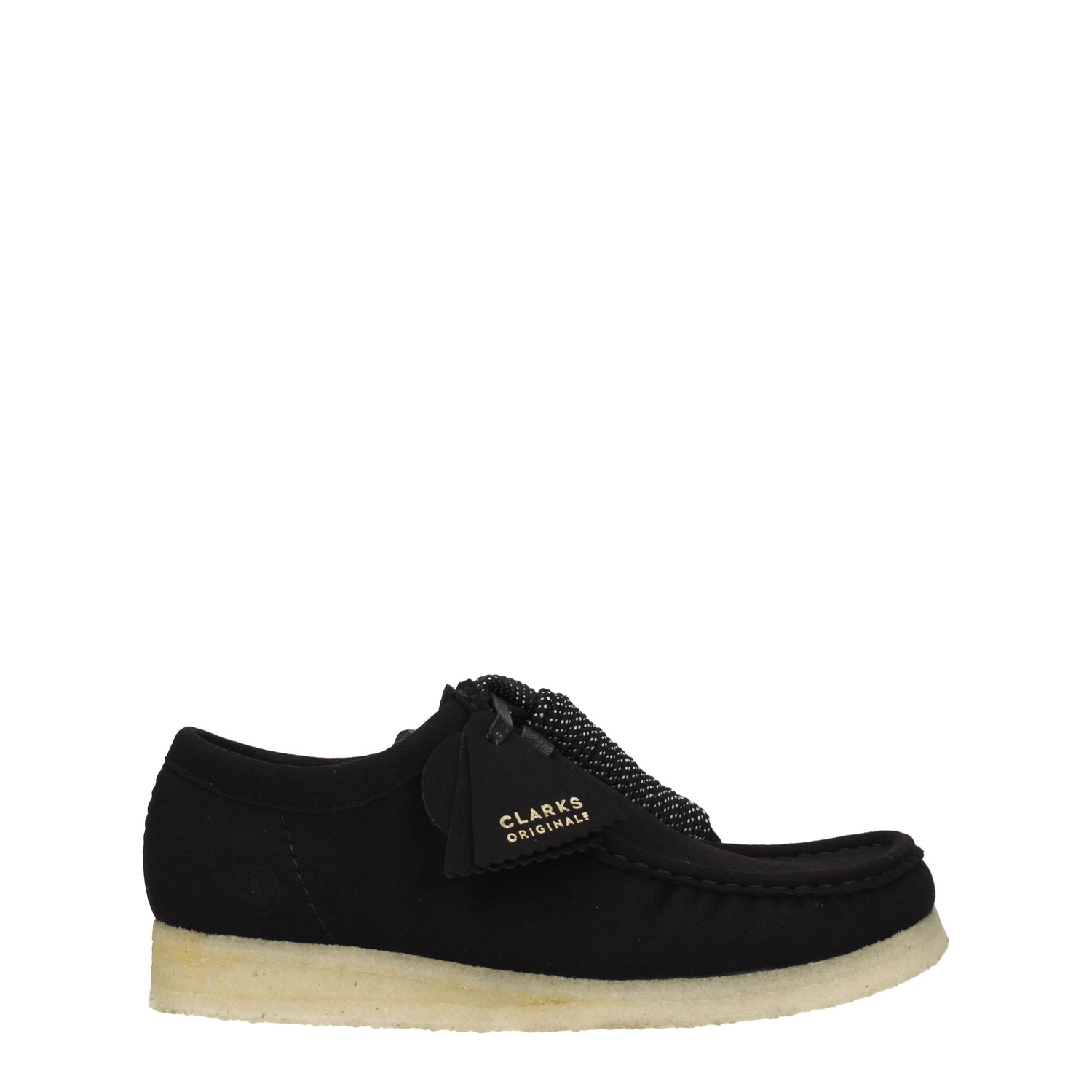 Clarks Derby wallabee Uomo Eco Camoscio Nero