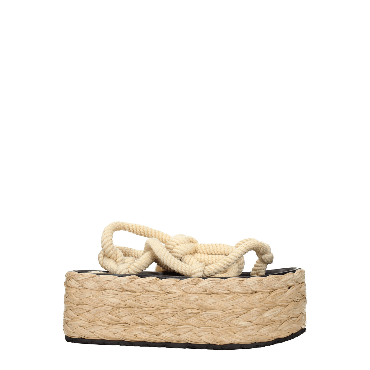 Isabel Marant Zeppe Donna Tessuto Beige Naturale