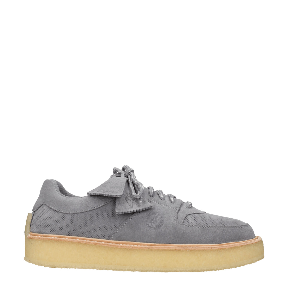 Clarks Sneakers Uomo Camoscio Grigio Grigio Scuro