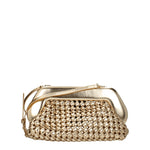 Themoirè Pochette vegan Donna Eco Pelle Oro