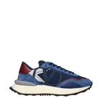 Valentino Garavani Sneakers Uomo Camoscio Blu Blu Royal