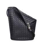 Bottega Veneta Borse a Spalla Donna Pelle Blu Blu Scuro