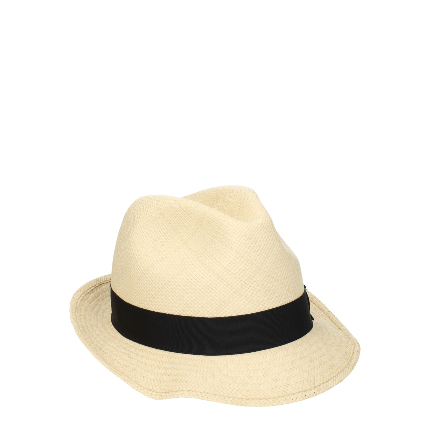 Borsalino Cappelli tribly Uomo Paglia Beige Nero