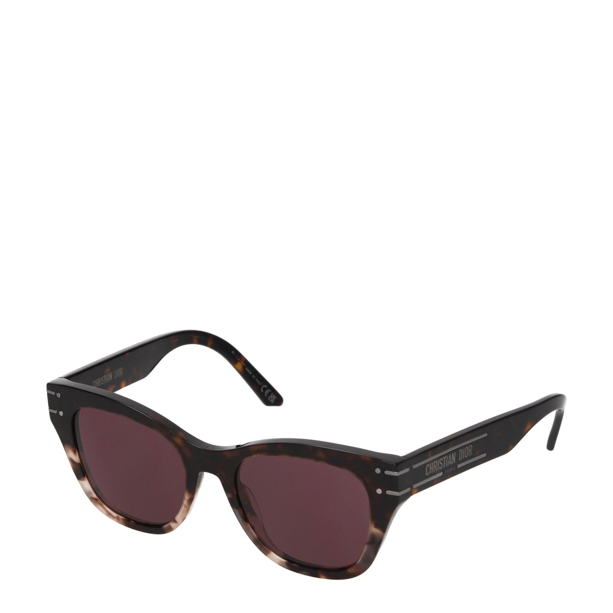 Christian Dior Occhiali da Sole signature Donna Acetato Marrone